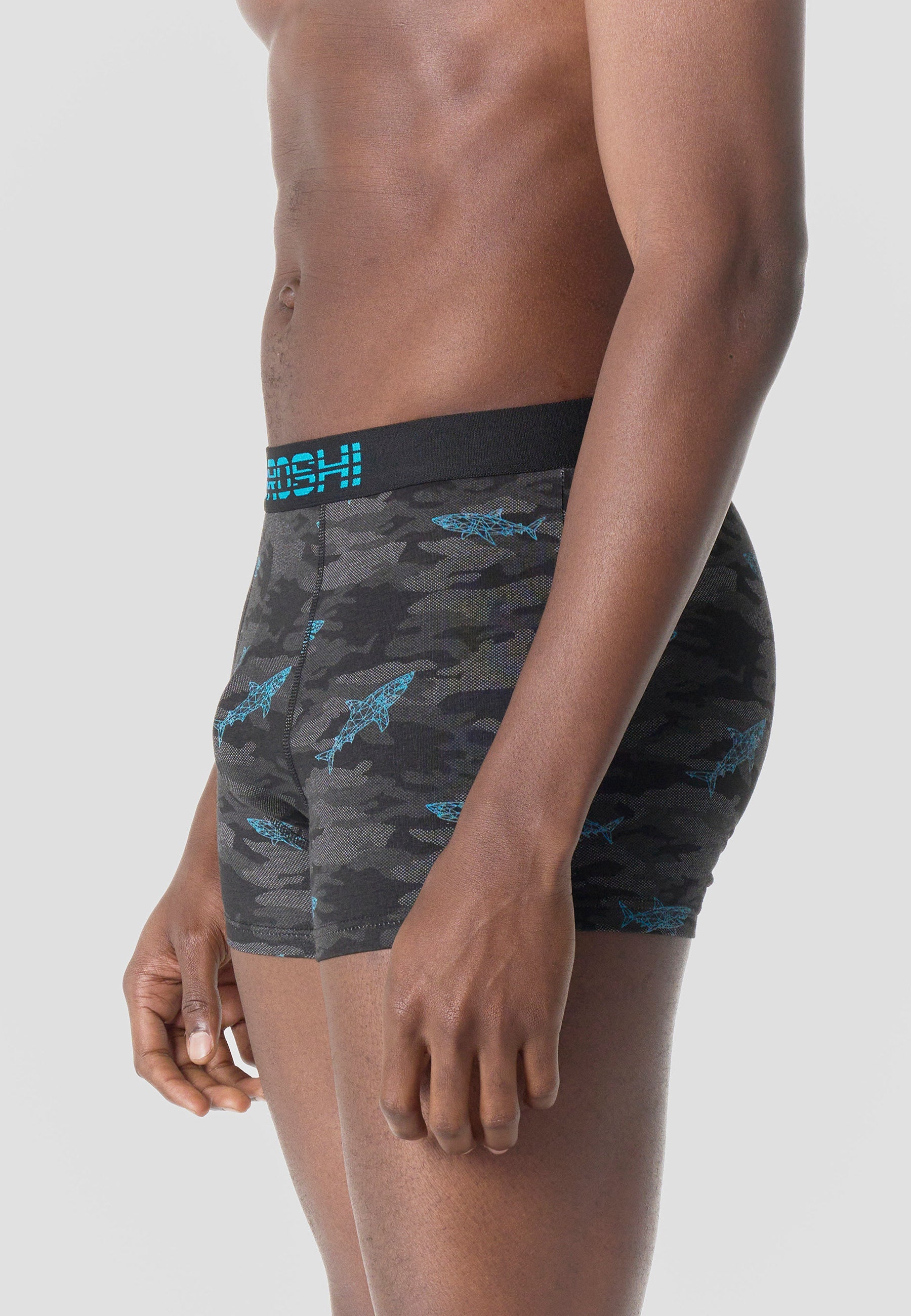 Pack 3 Calzoncillos Bóxer Hombre Estampado Algodón – Koroshi 2611UN05