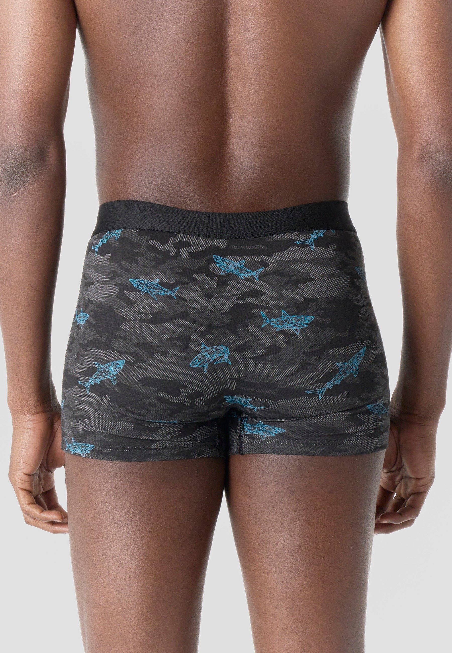 Pack 3 Calzoncillos Bóxer Hombre Estampado Algodón – Koroshi 2611UN05