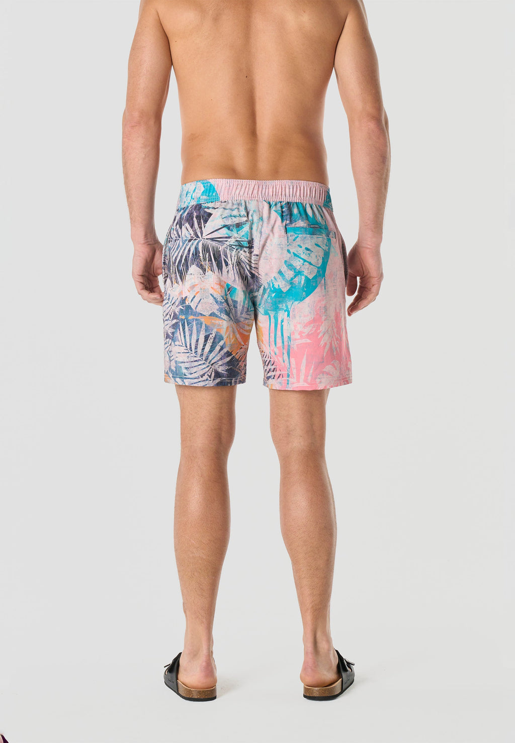 Bañador Hombre Surfero Tropical – Koroshi Multicolor