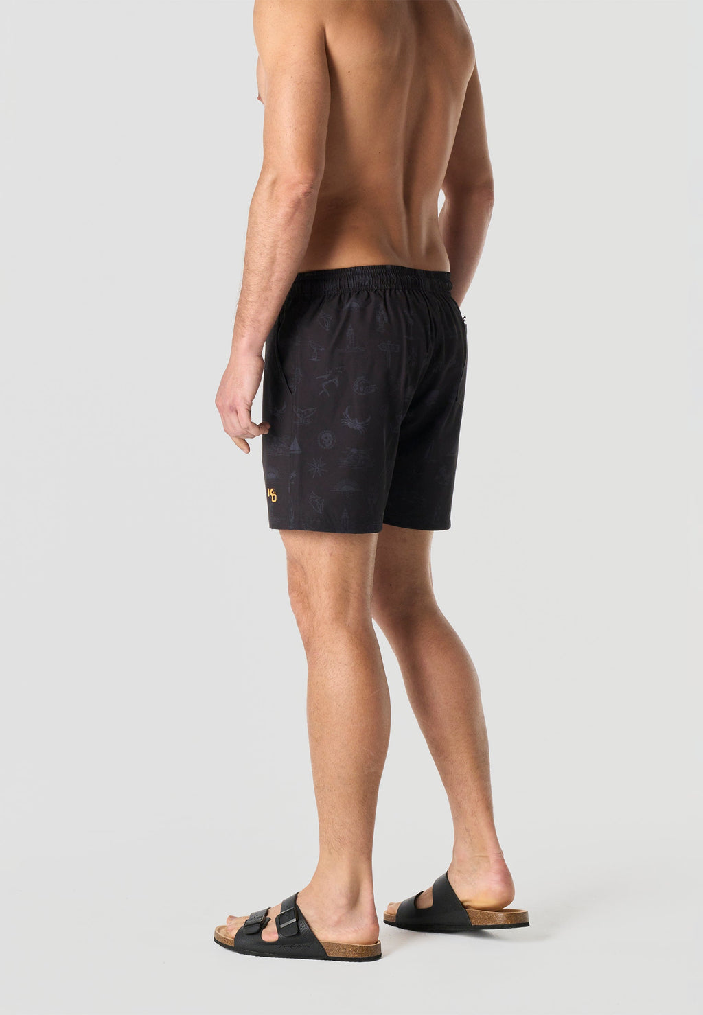 Bañador Hombre Corto Estampado Náutico – Koroshi 2611WA10