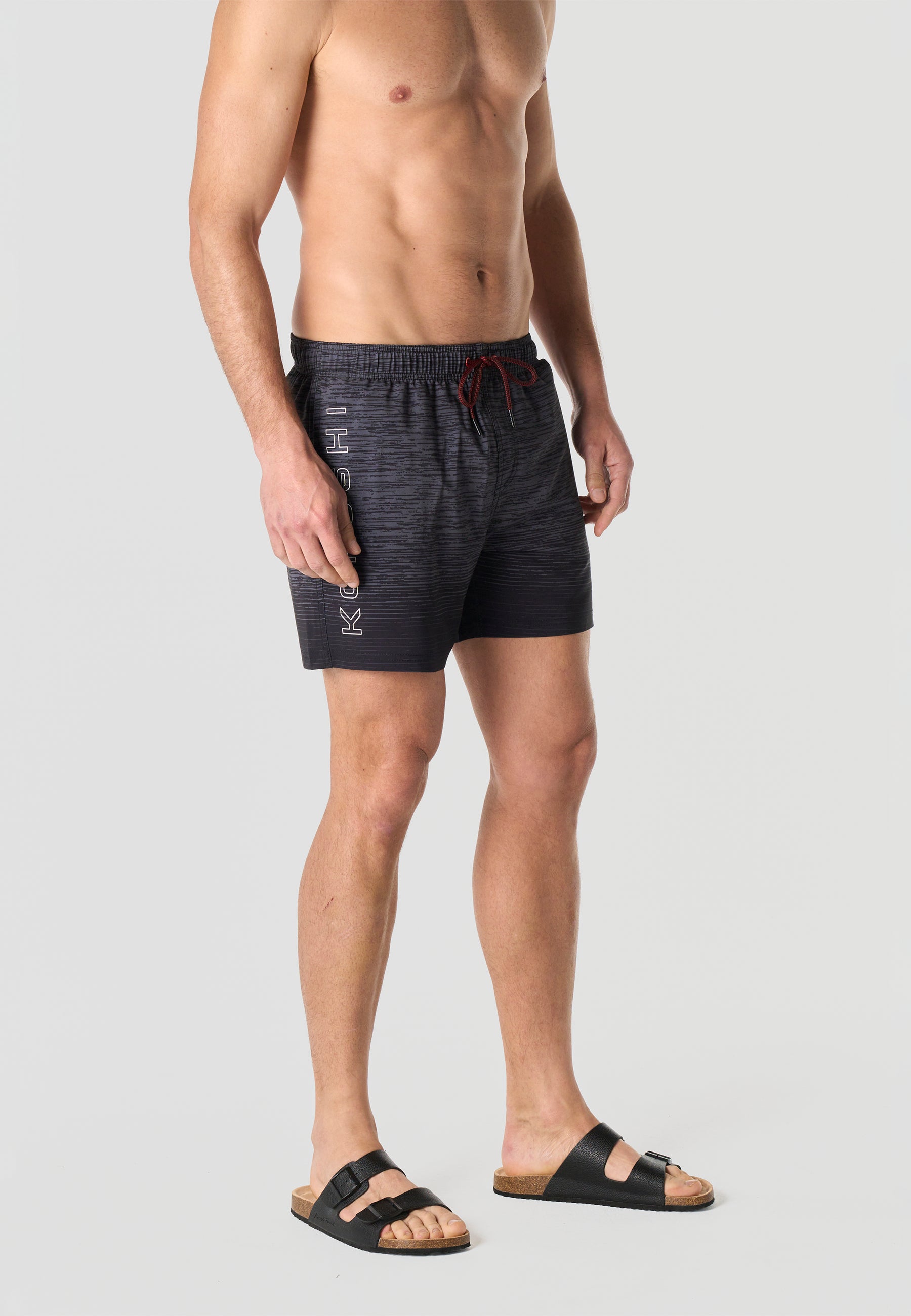 Bañador Hombre Corto Jaspeado Degradado – Koroshi 2611WA11