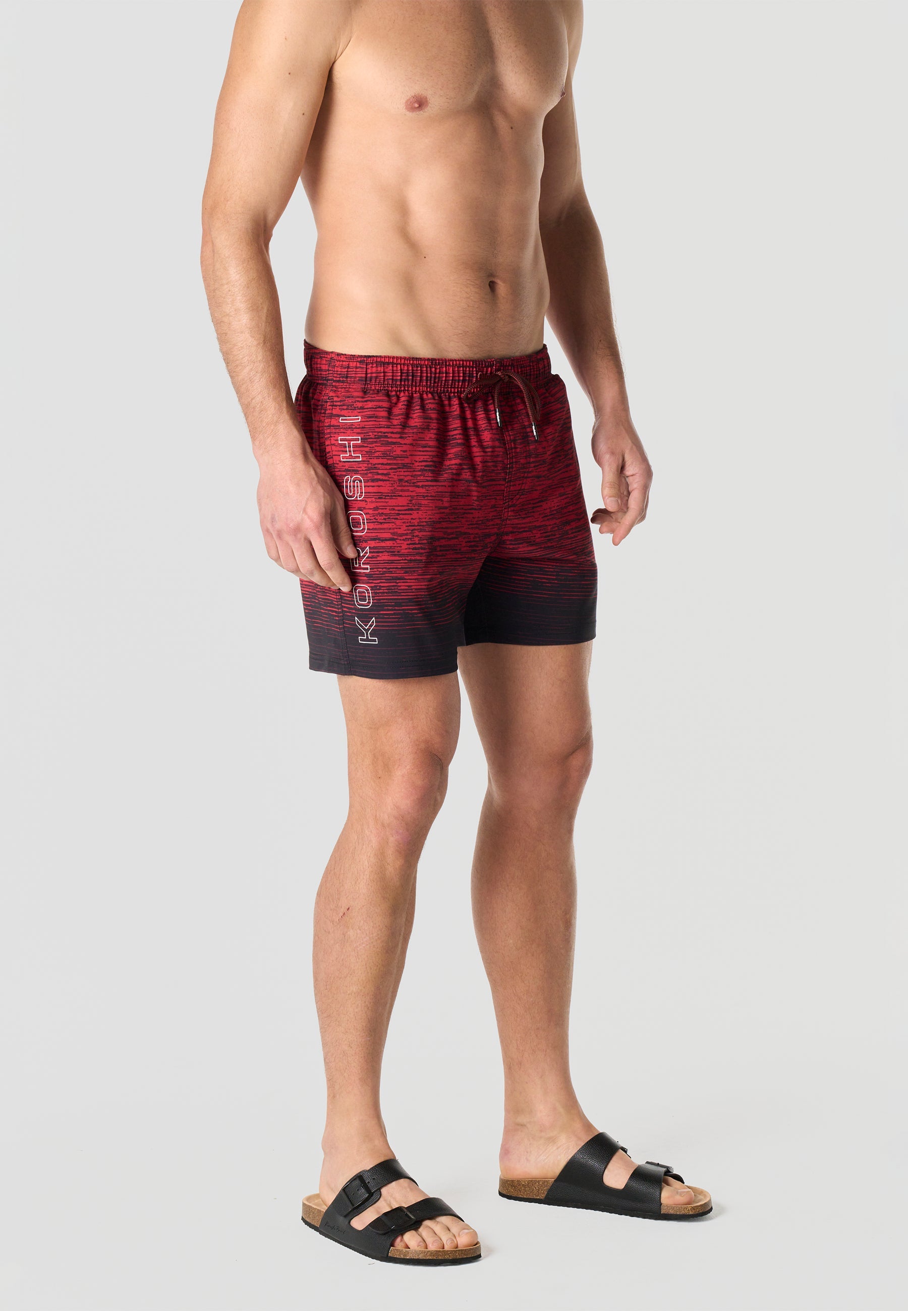 Bañador Hombre Corto Jaspeado Degradado – Koroshi 2611WA11