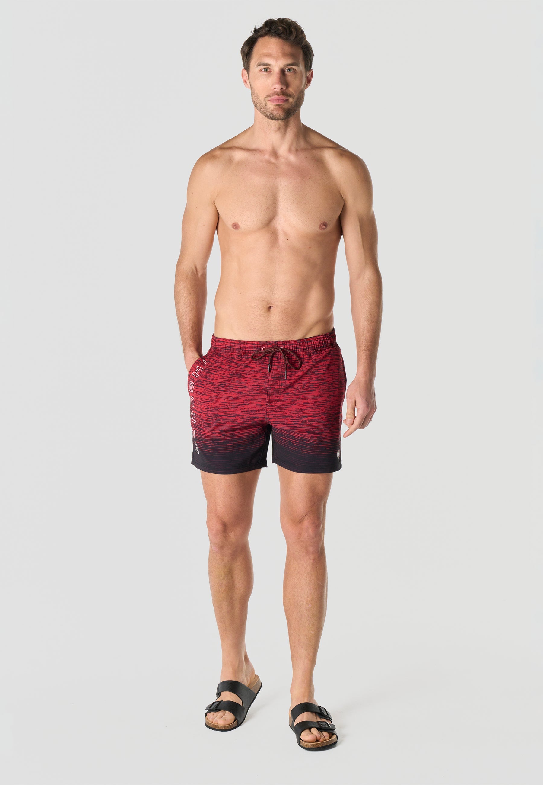 Bañador Hombre Corto Jaspeado Degradado – Koroshi 2611WA11