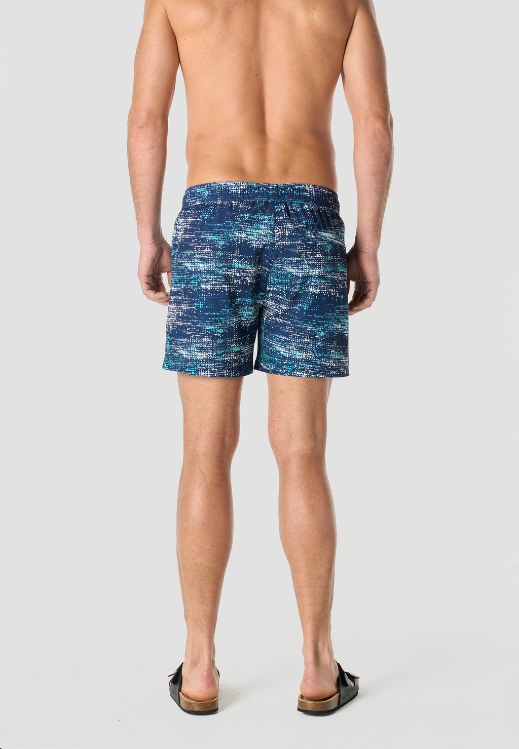 Bañador Hombre Corto Estampado Pixelado – Koroshi 2611WA13