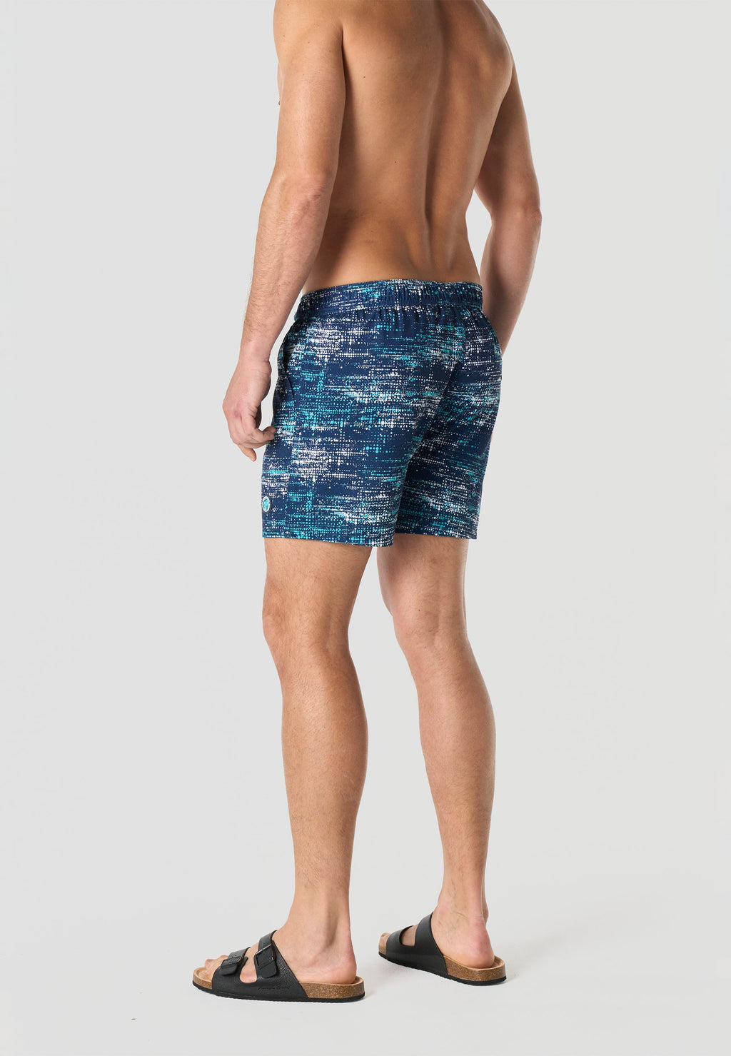 Bañador Hombre Corto Estampado Pixelado – Koroshi 2611WA13