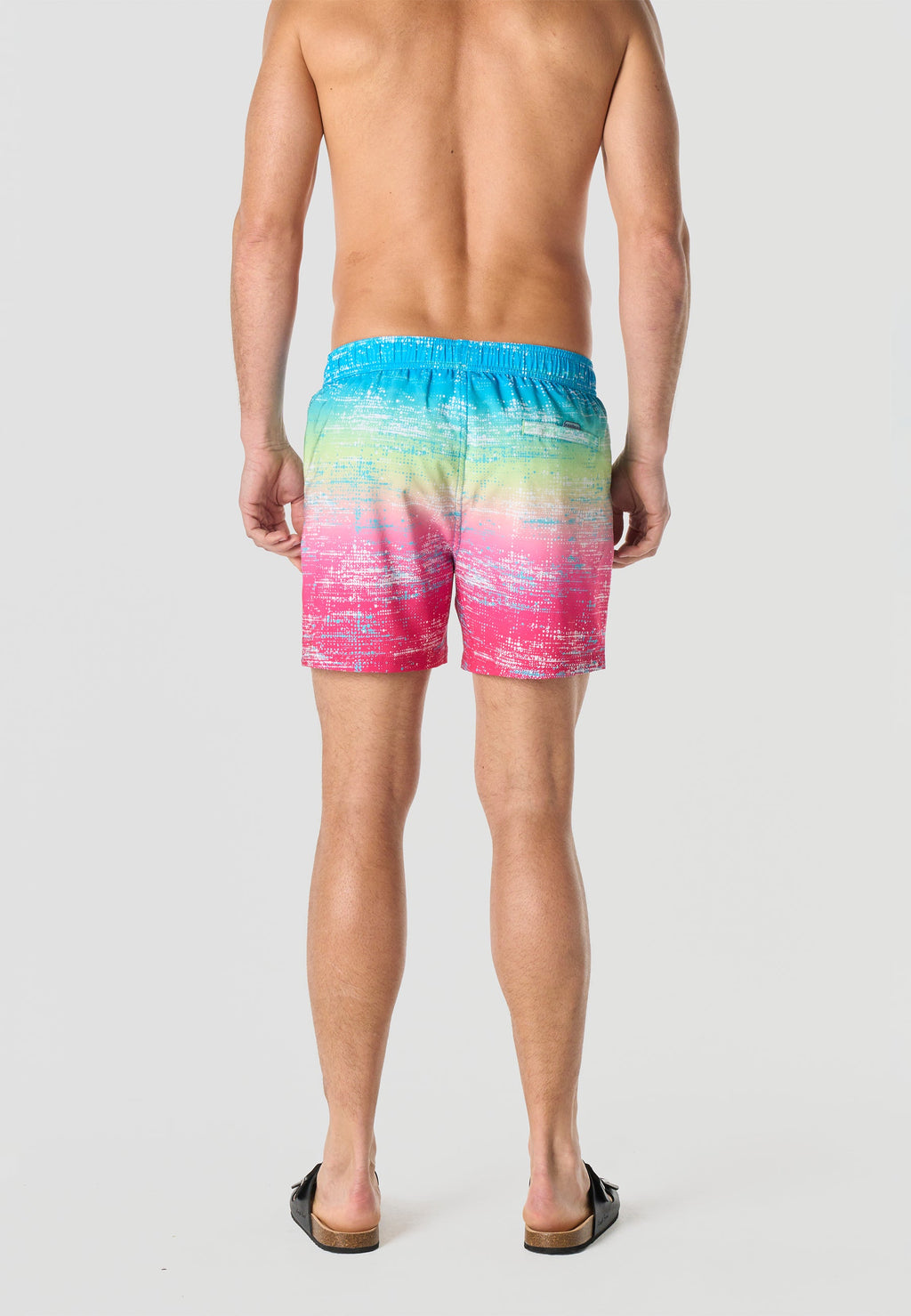 Bañador Hombre Corto Estampado Pixelado – Koroshi 2611WA13