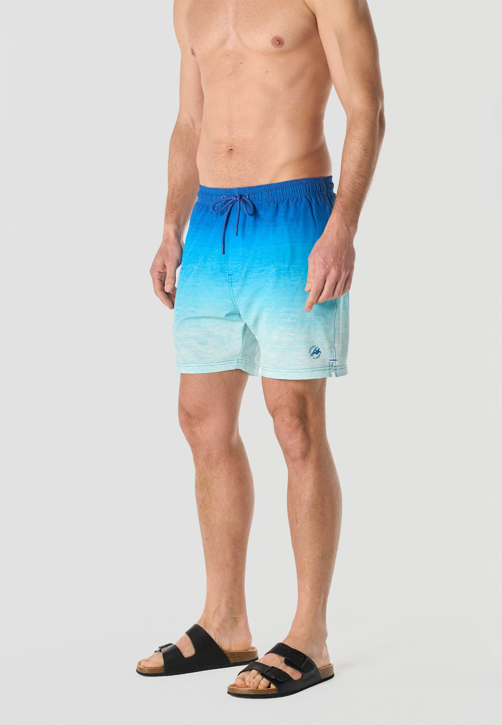 Bañador Hombre Corto Degradado Hojas – Koroshi 2611WA21