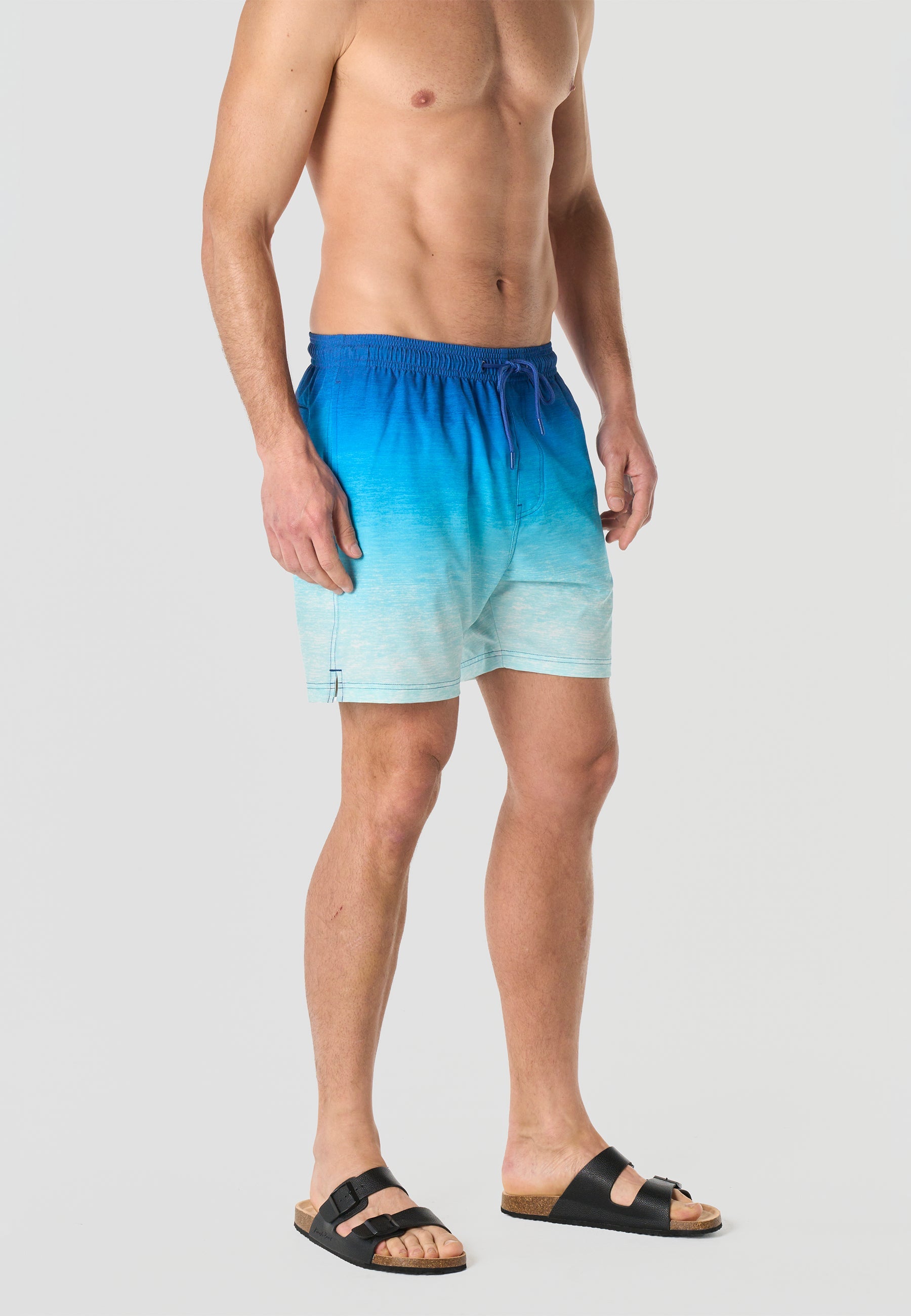 Bañador Hombre Corto Degradado Hojas – Koroshi 2611WA21