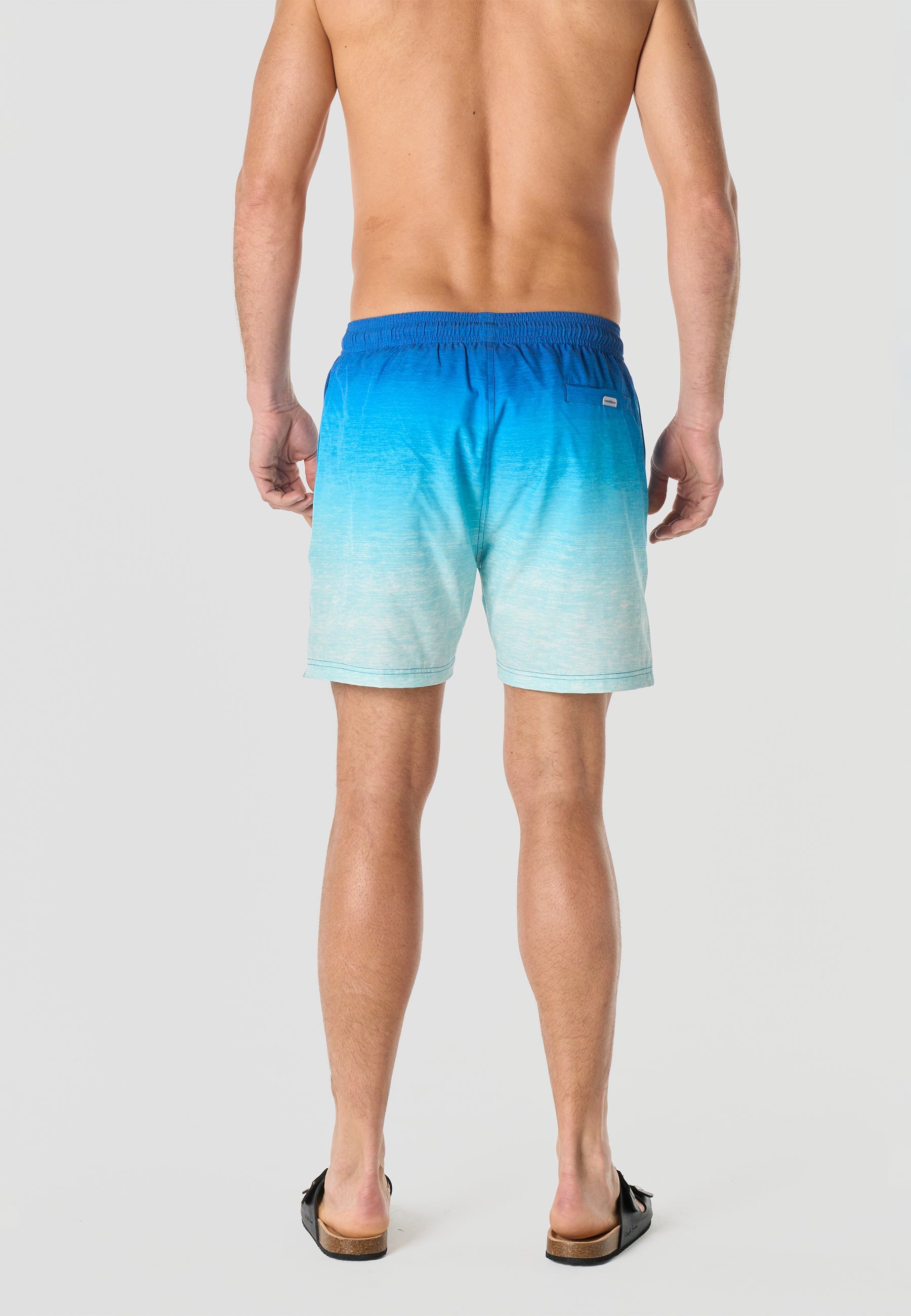 Bañador Hombre Corto Degradado Hojas – Koroshi 2611WA21