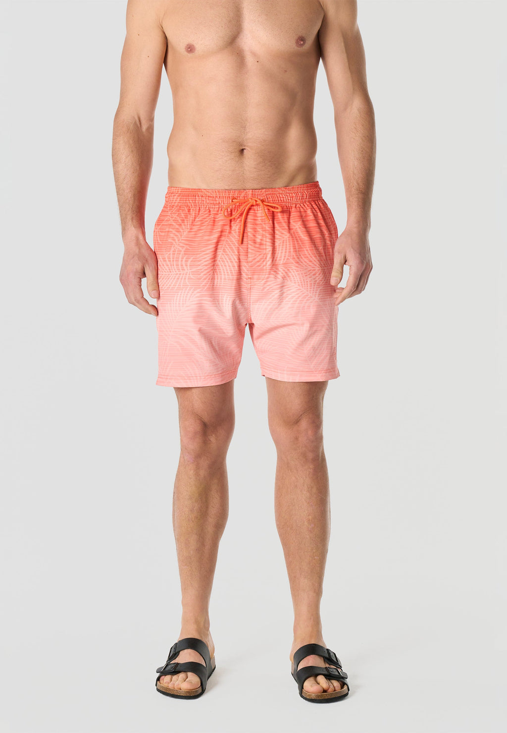 Bañador Hombre Corto Degradado Hojas – Koroshi 2611WA21