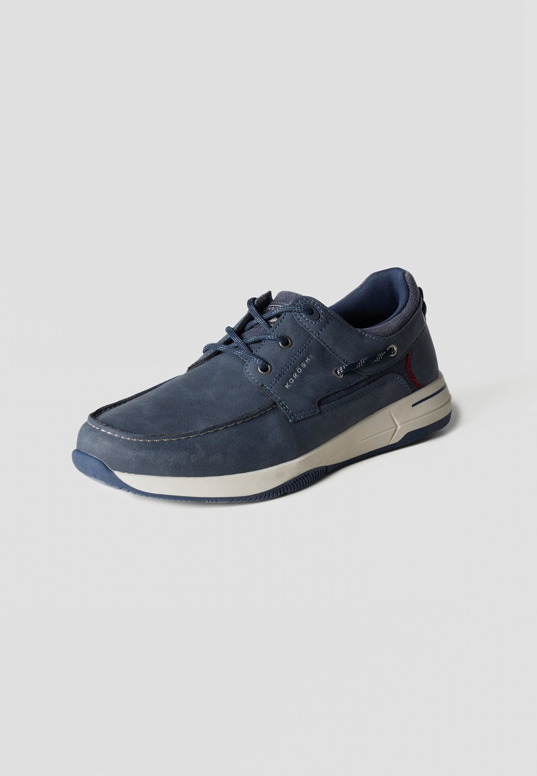 Zapatillas Hombre Náuticas con Cordones – Koroshi Navy