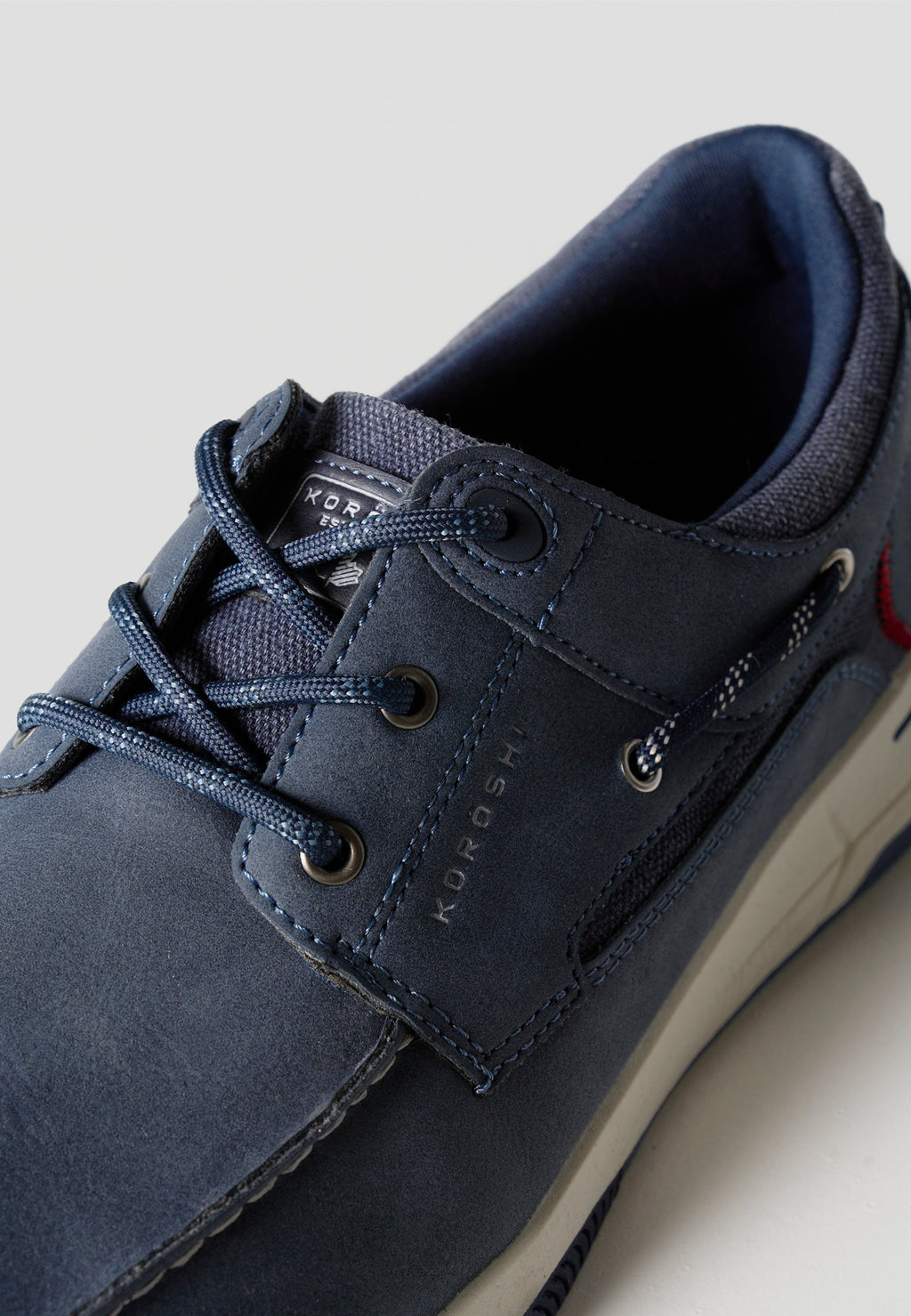 Zapatillas Hombre Náuticas con Cordones – Koroshi Navy