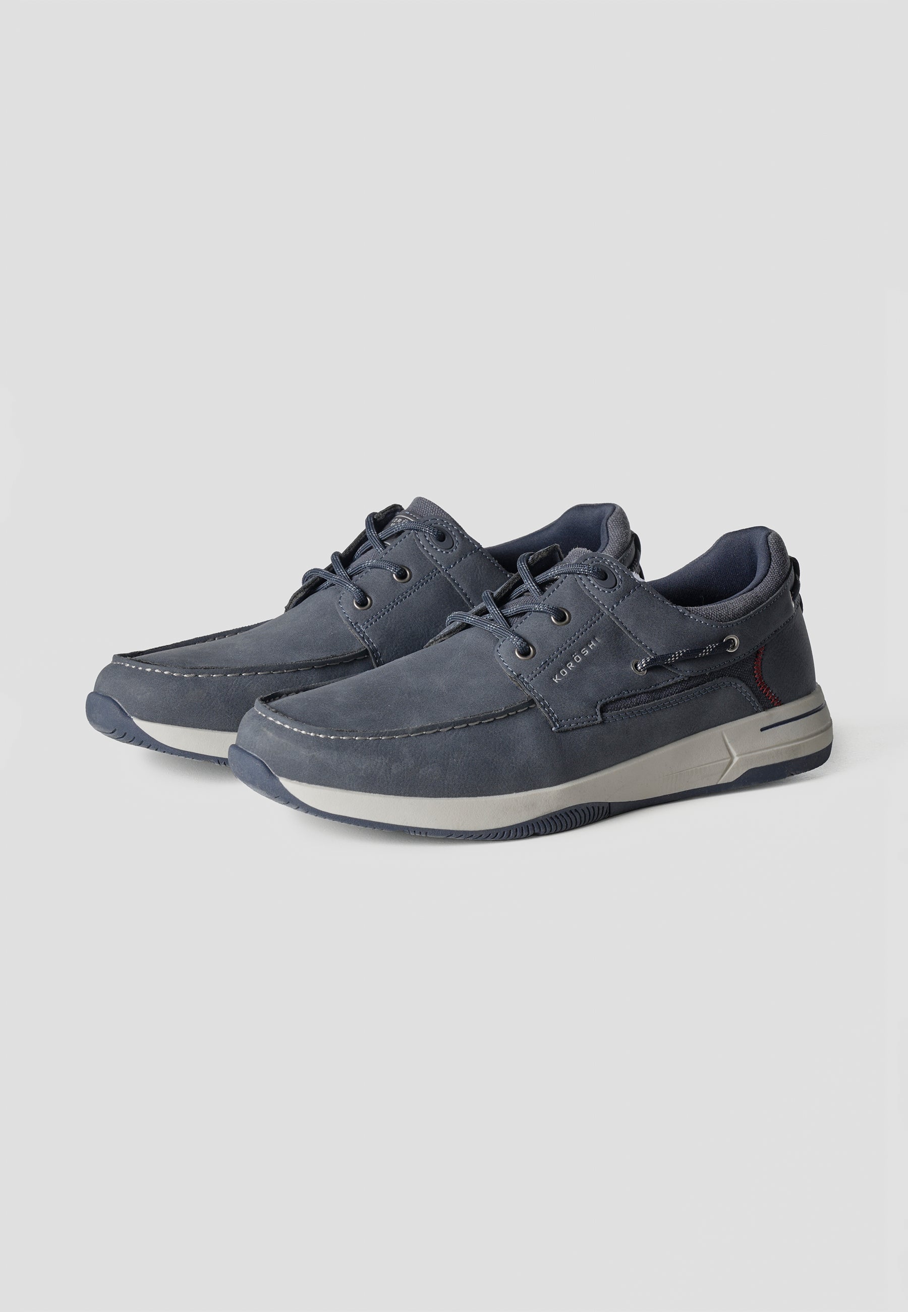 Zapatillas Hombre Náuticas con Cordones – Koroshi Navy