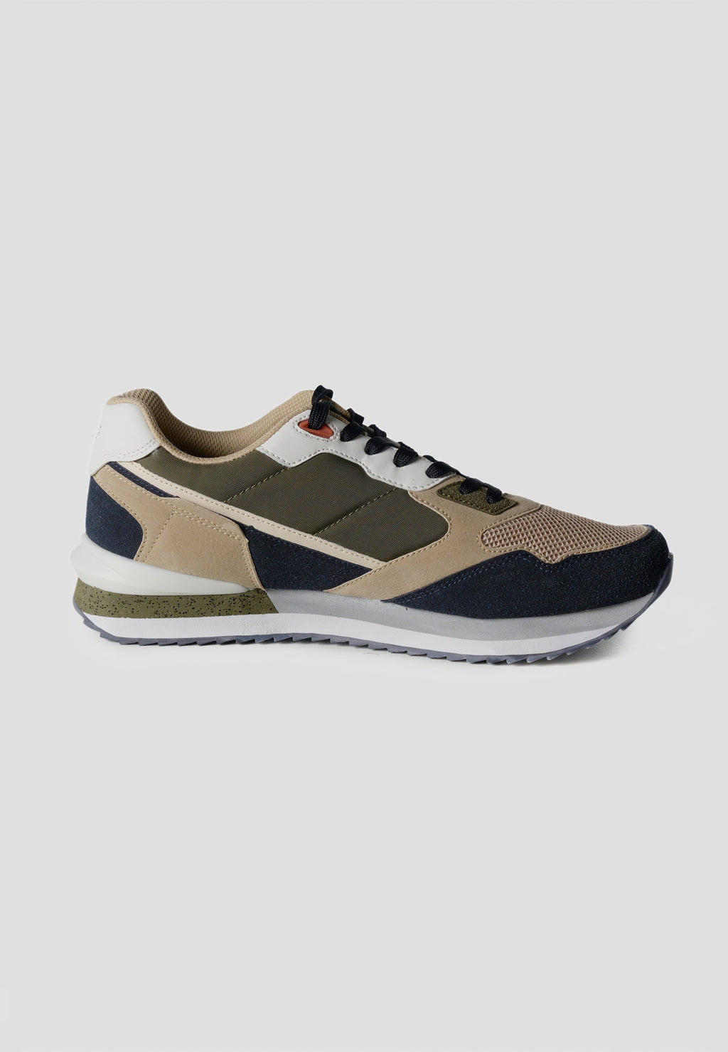 Zapatillas Hombre Sneaker Retro Running – Koroshi Kaki