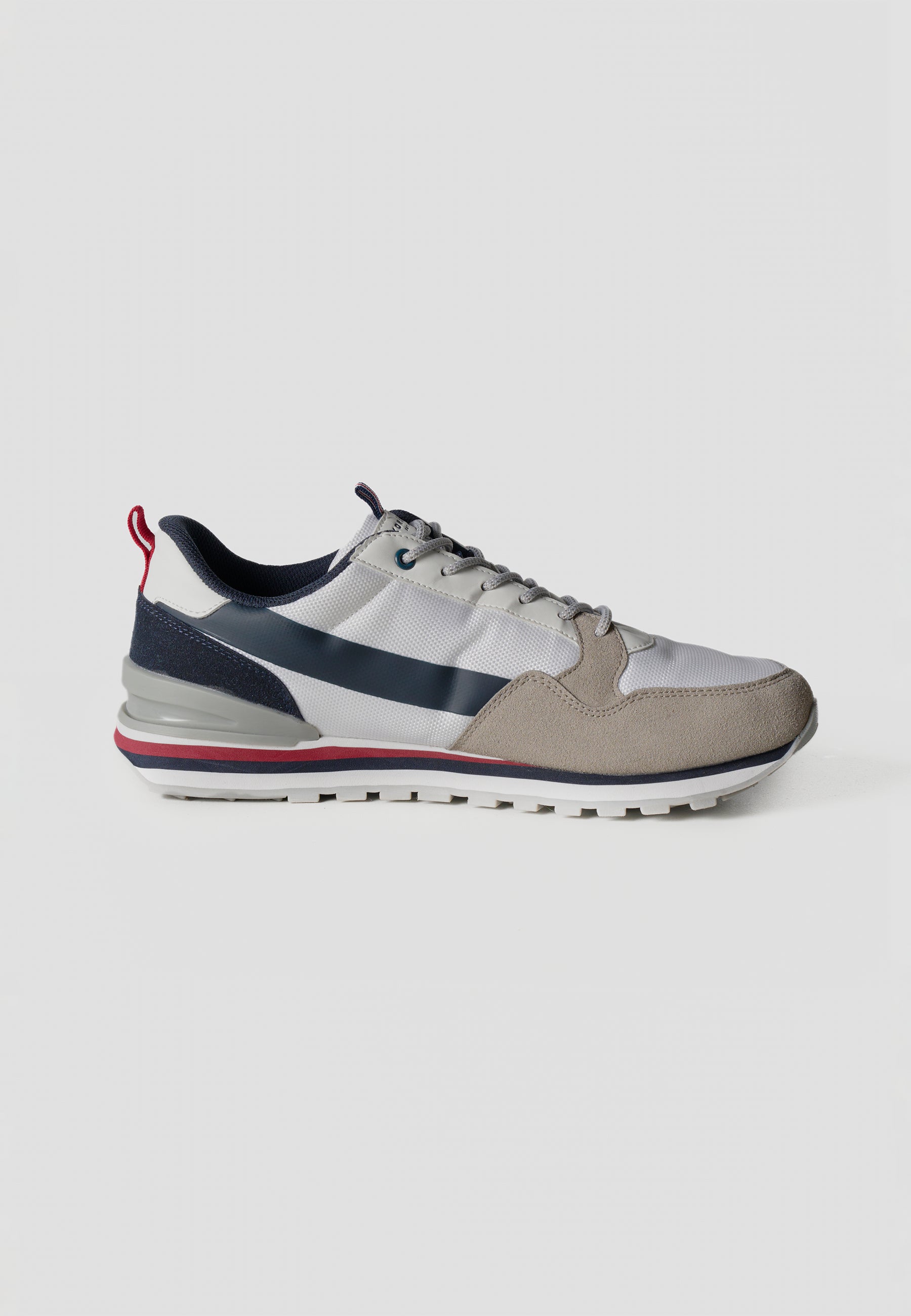 Zapatillas Hombre Sneaker Retro Running – Koroshi Blanco