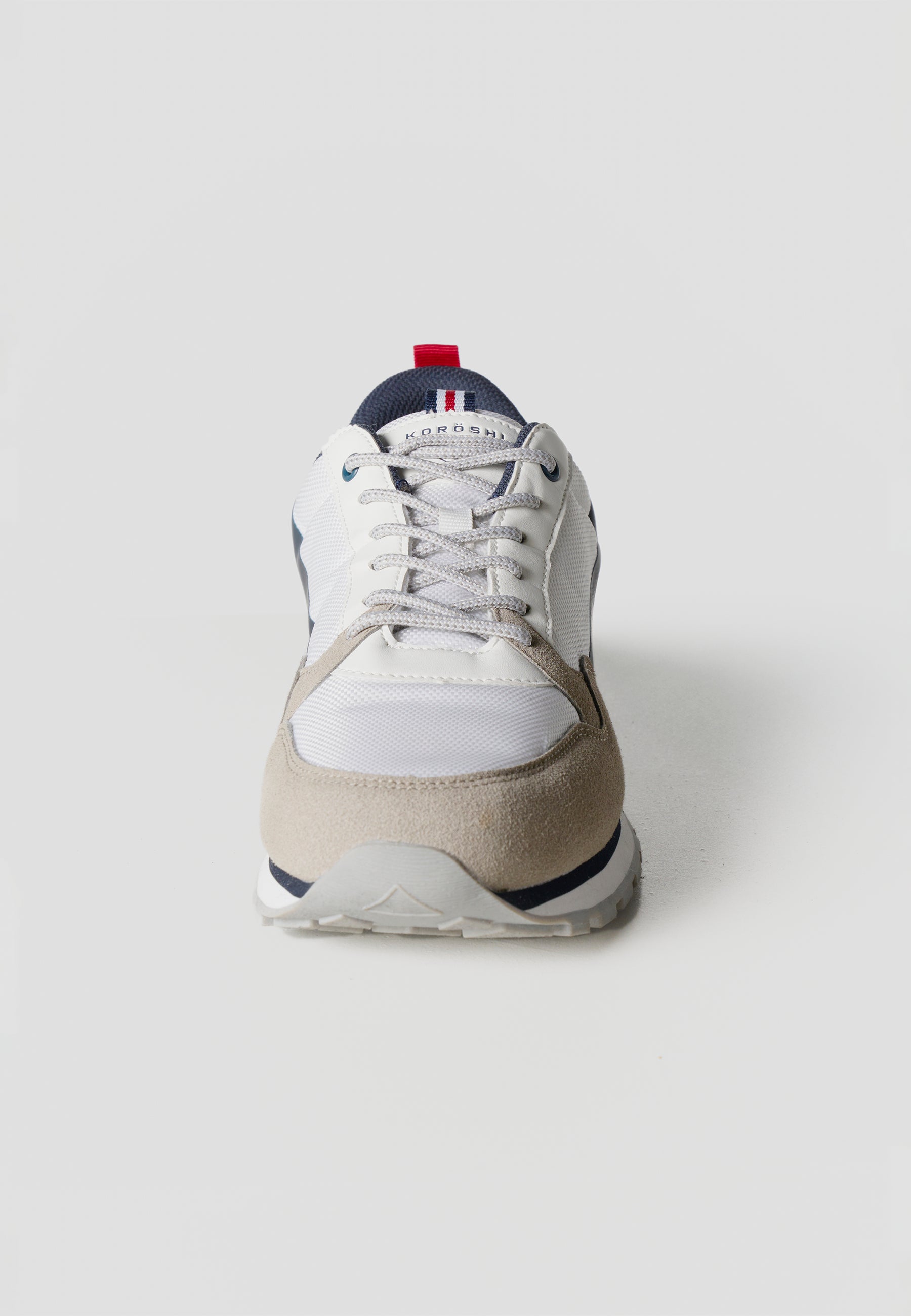 Zapatillas Hombre Sneaker Retro Running – Koroshi Blanco