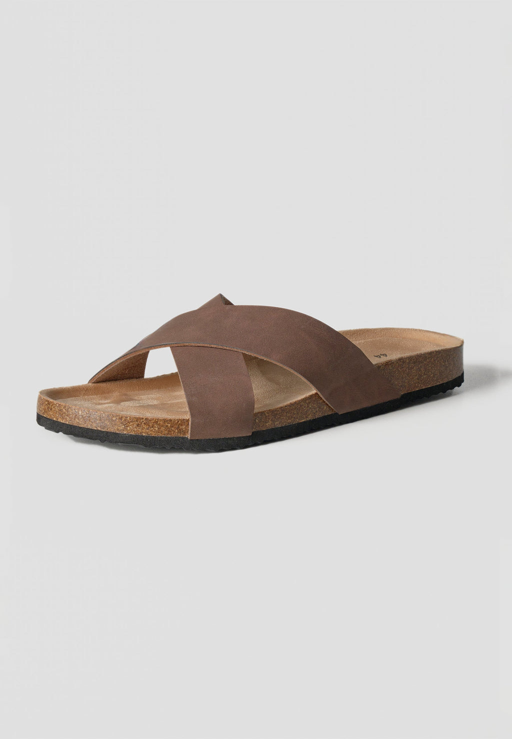 Chanclas Hombre Bio Tiras Cruzadas – Koroshi Marrón