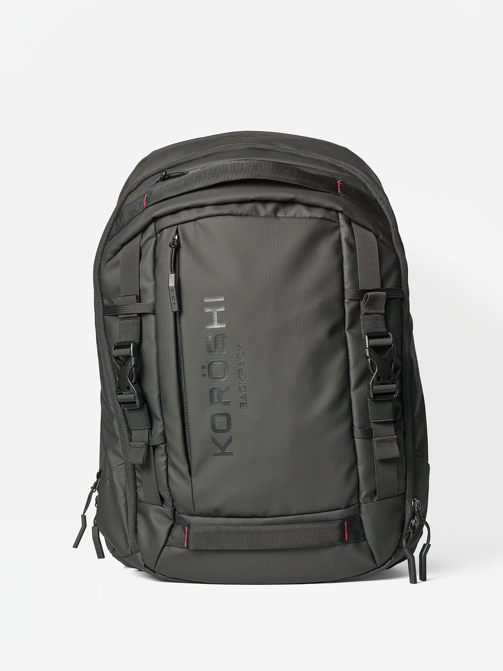 Mochila Hombre Técnica Multibolsillos – Koroshi Negro