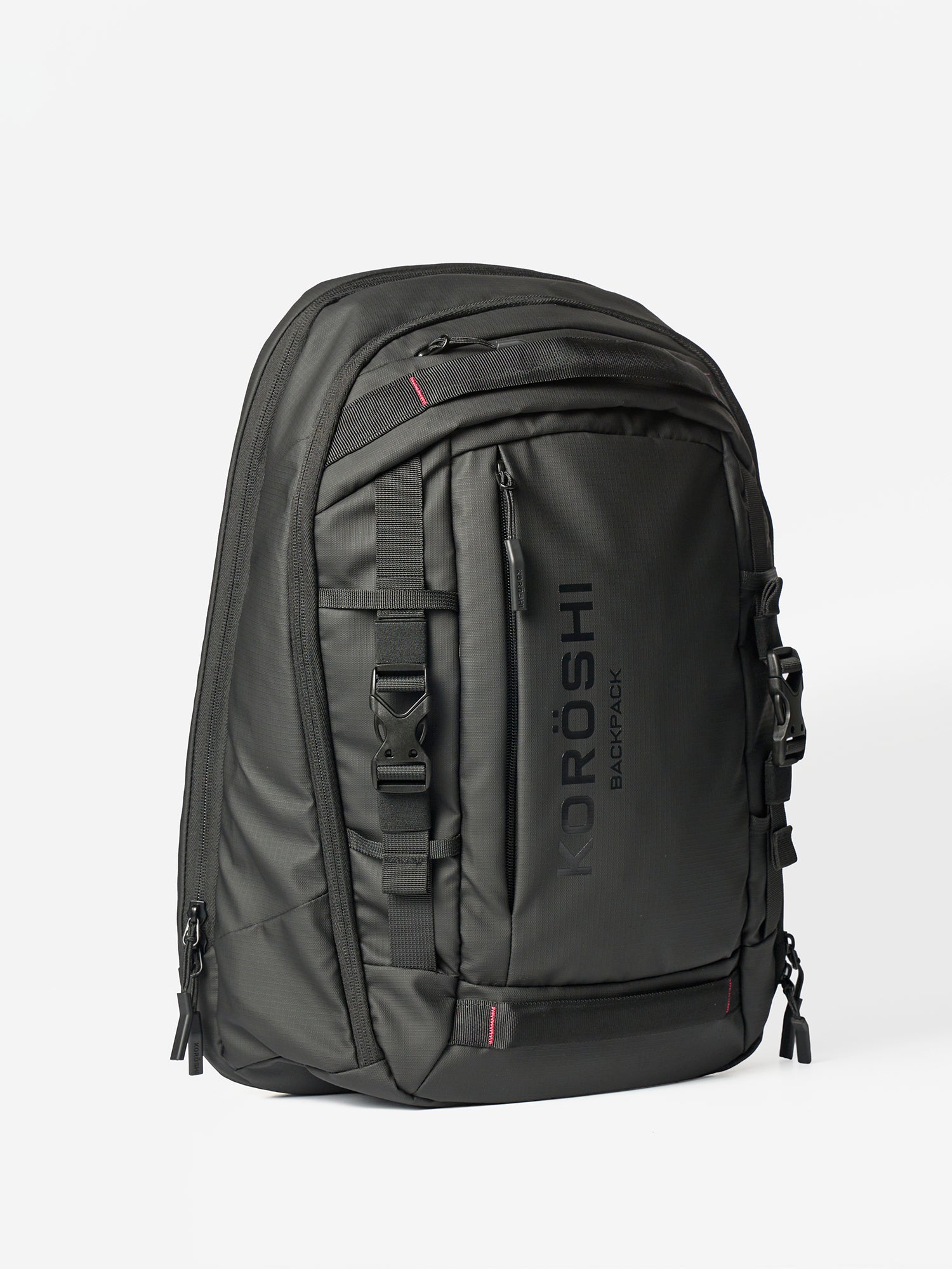 Mochila Hombre Técnica Multibolsillos – Koroshi Negro