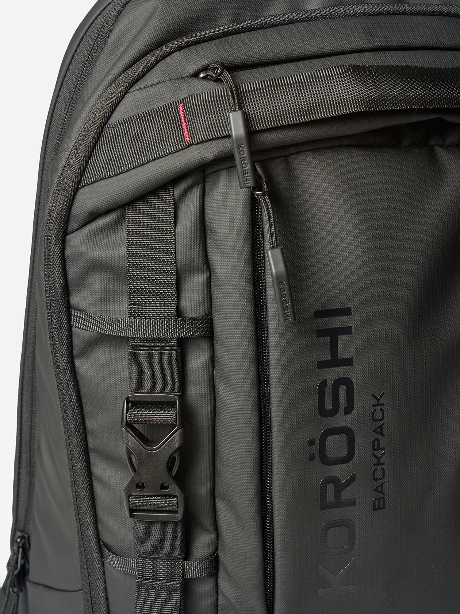 Mochila Hombre Técnica Multibolsillos – Koroshi Negro