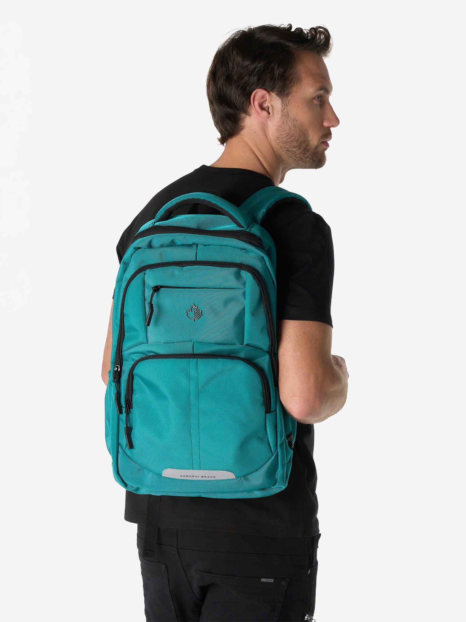Mochila Hombre Portaordenador Multibolsillos – Koroshi 2611ZA10