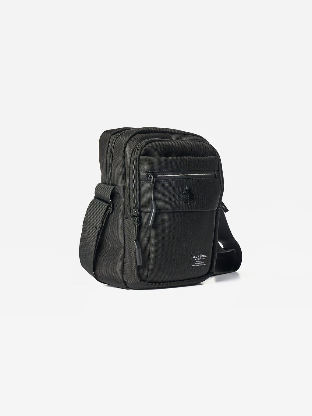 Bolso Hombre Bandolera Vertical – Koroshi Negro