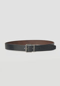 Cinturón Hombre Piel Reversible Negro y Marrón – Koroshi 2611ZC02