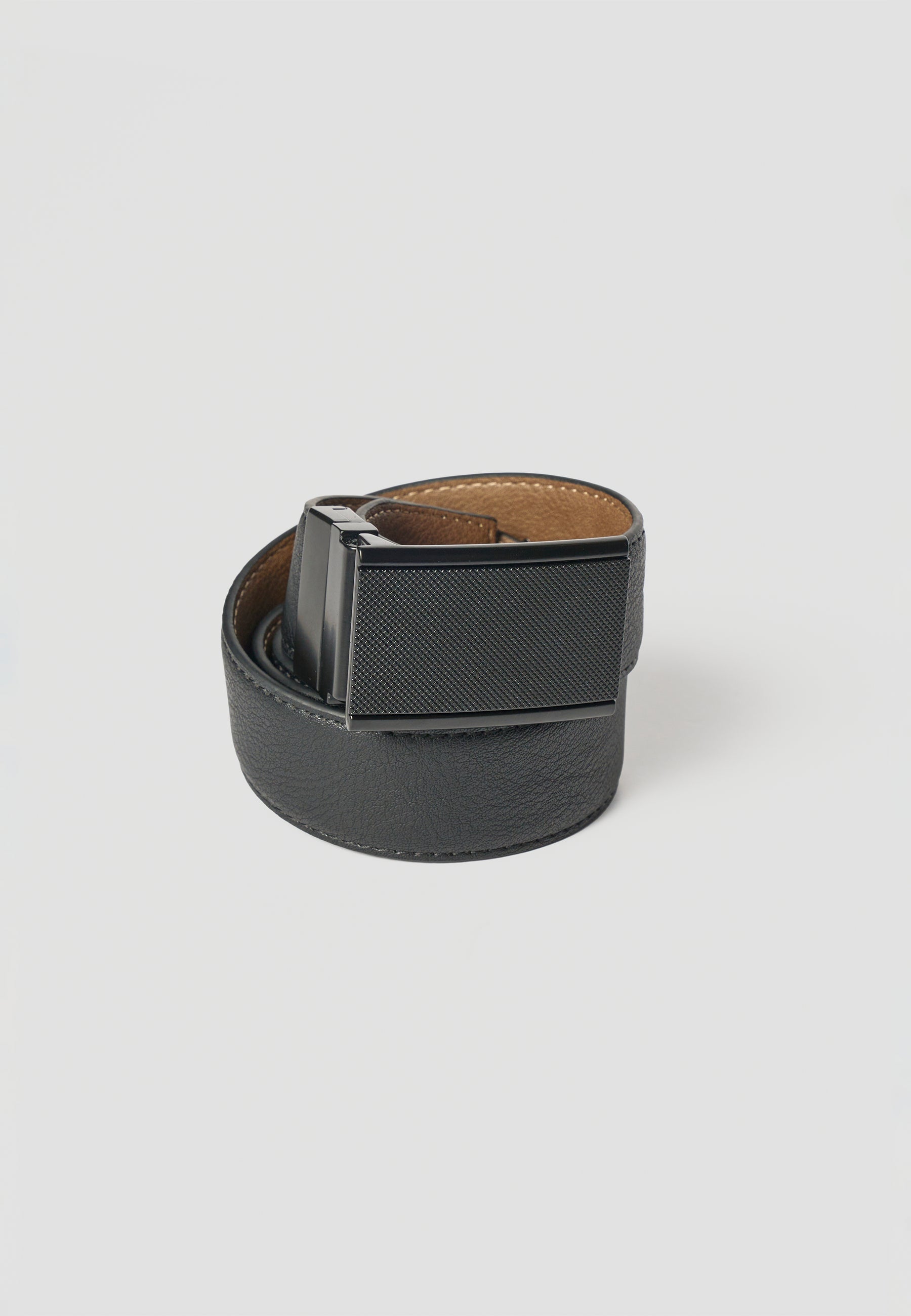 Cinturón Hombre Polipiel Reversible Negro y Marrón – Koroshi 2611ZC05