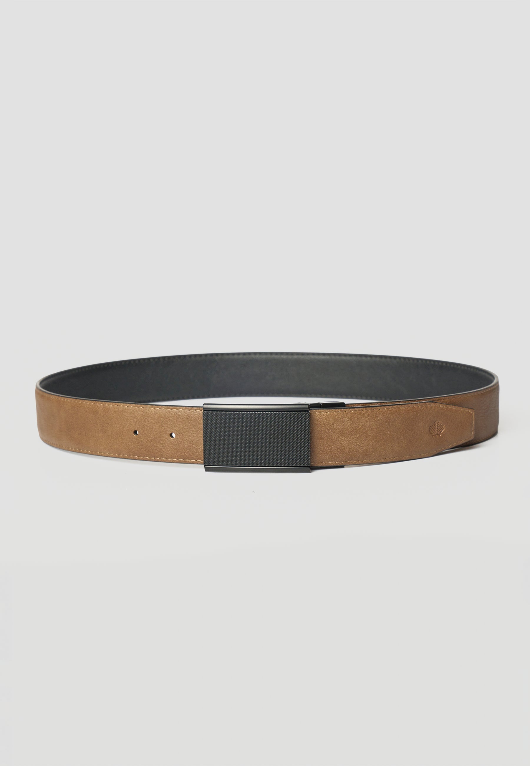 Cinturón Hombre Polipiel Reversible Negro y Marrón – Koroshi 2611ZC05