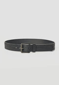 Cinturón Hombre Polipiel Logo Negro – Koroshi