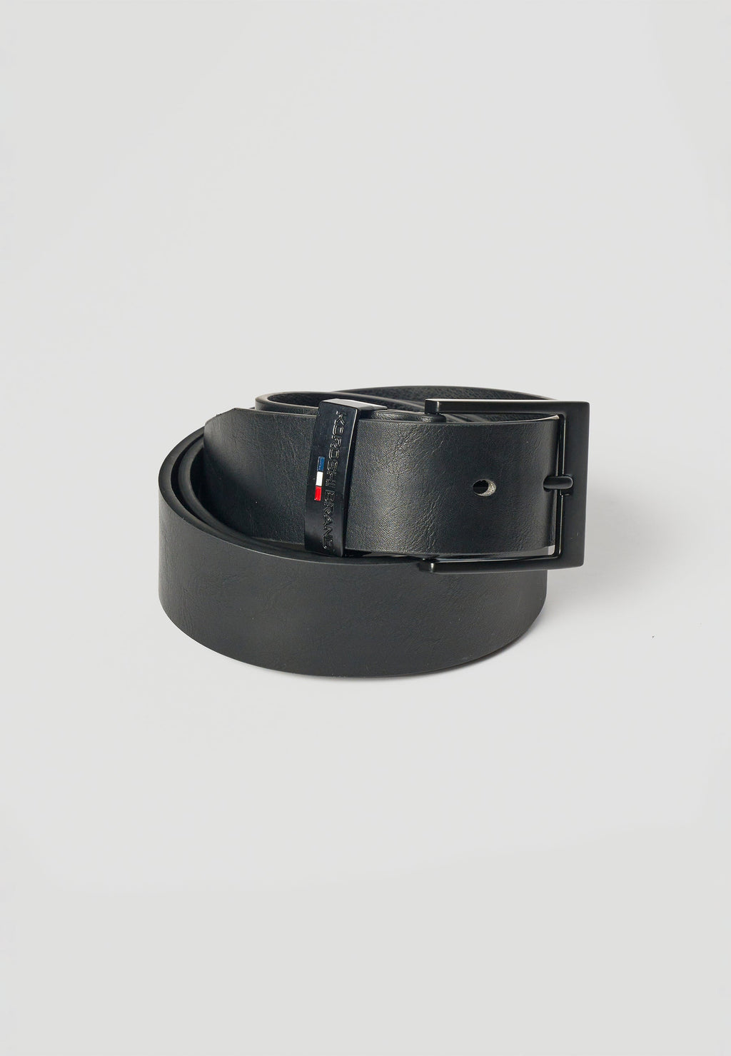 Cinturón Hombre Polipiel Liso Negro – Koroshi