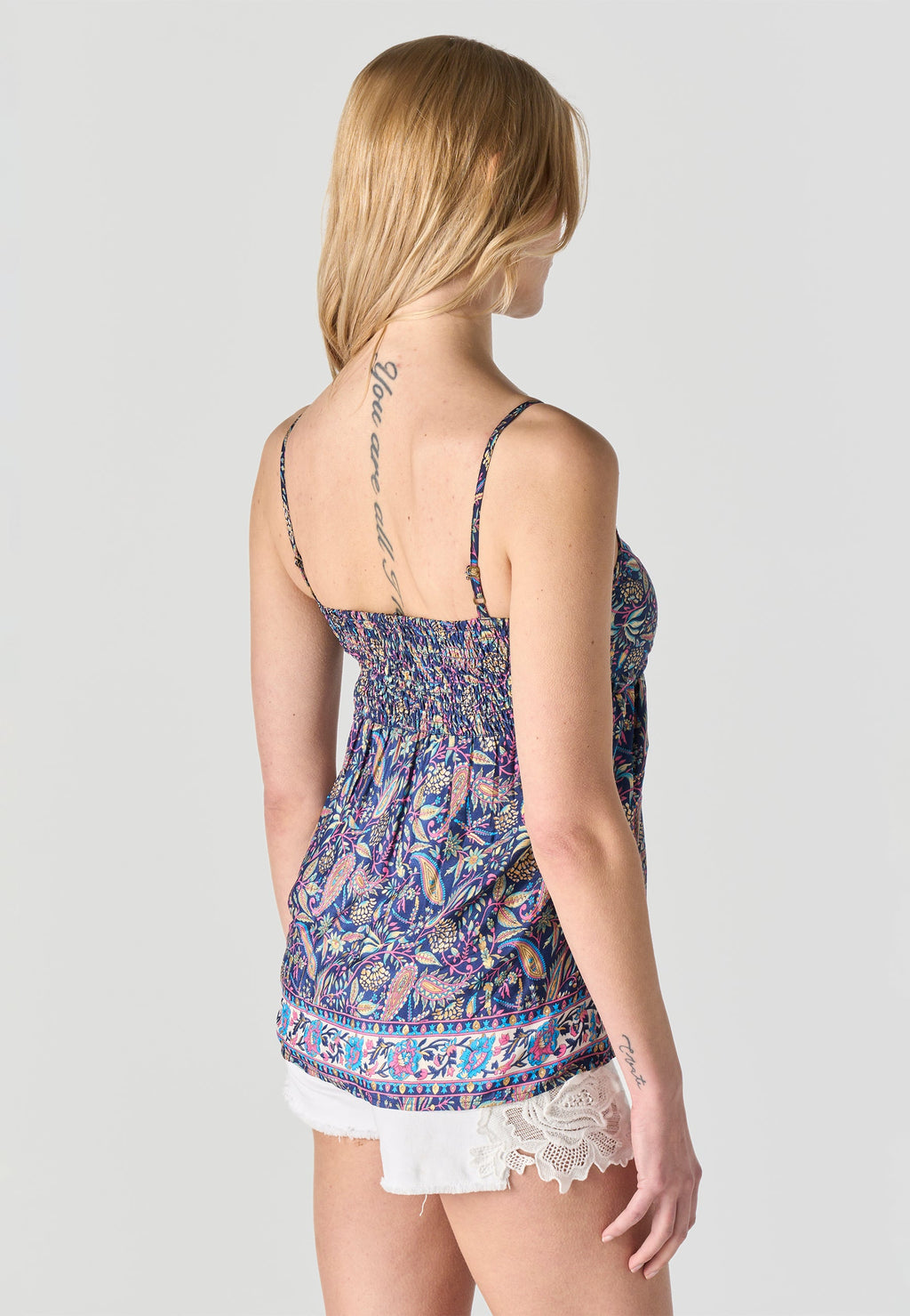 Blusa Mujer Tirantes Satén Escote Cruzado – Koroshi 2612BL97