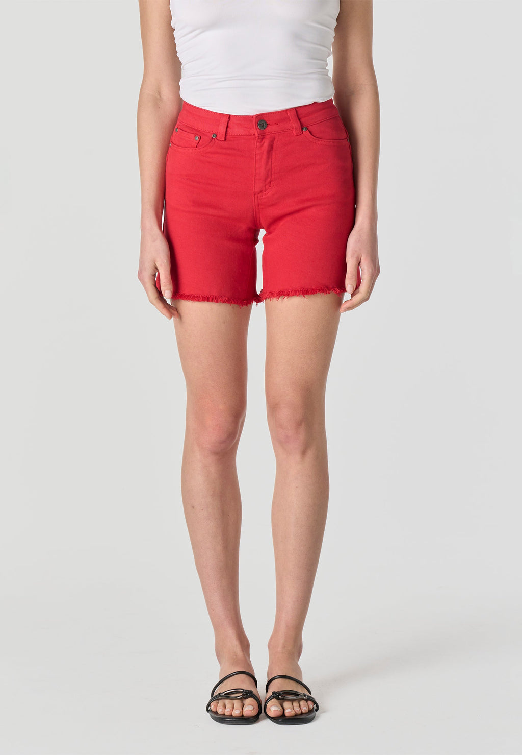 Pantalón Corto Mujer Algodón Bajo Desflecado – Koroshi 2612PS45