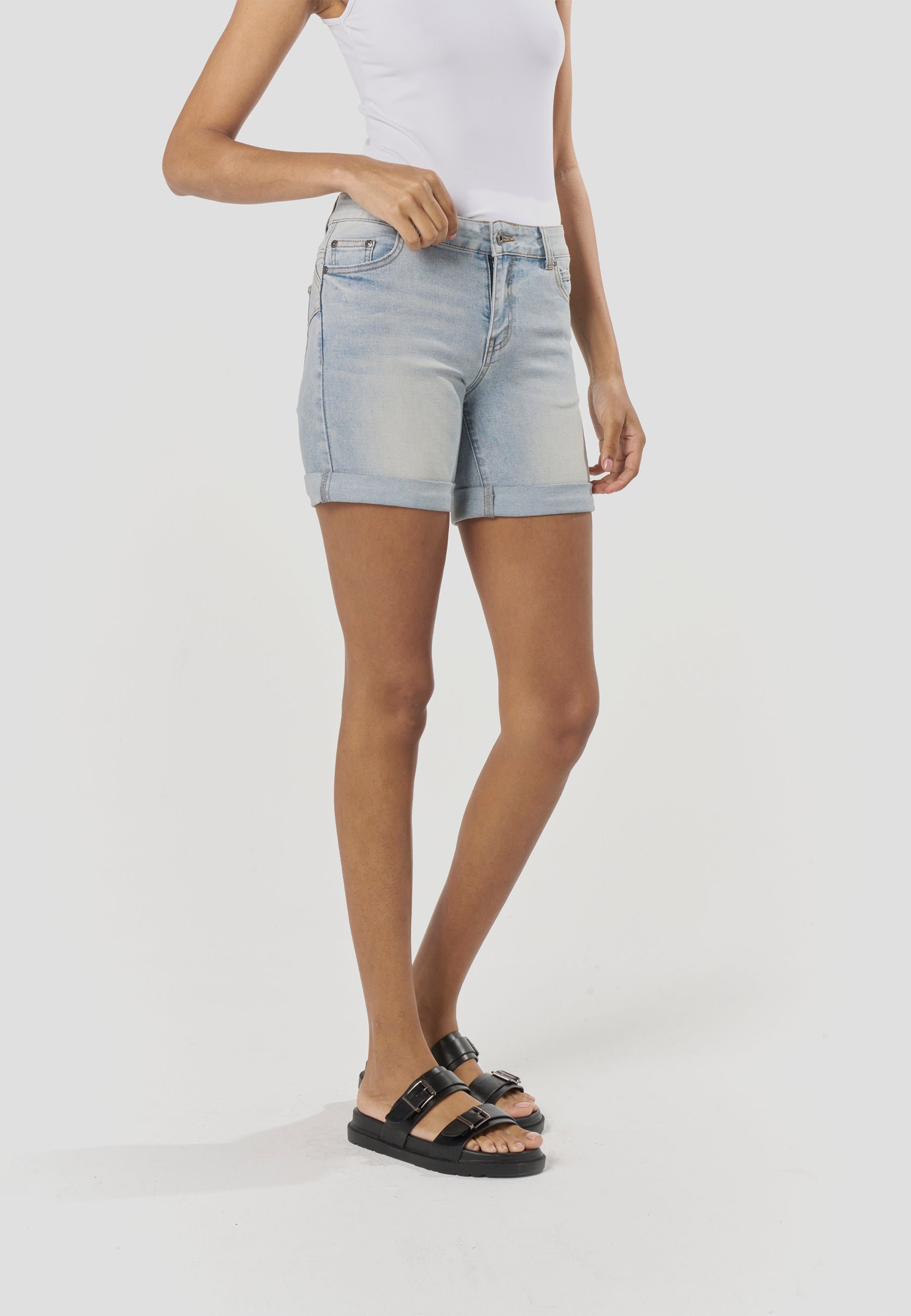 Pantalón Corto Mujer Vaquero Push-Up – Koroshi 2612PS58