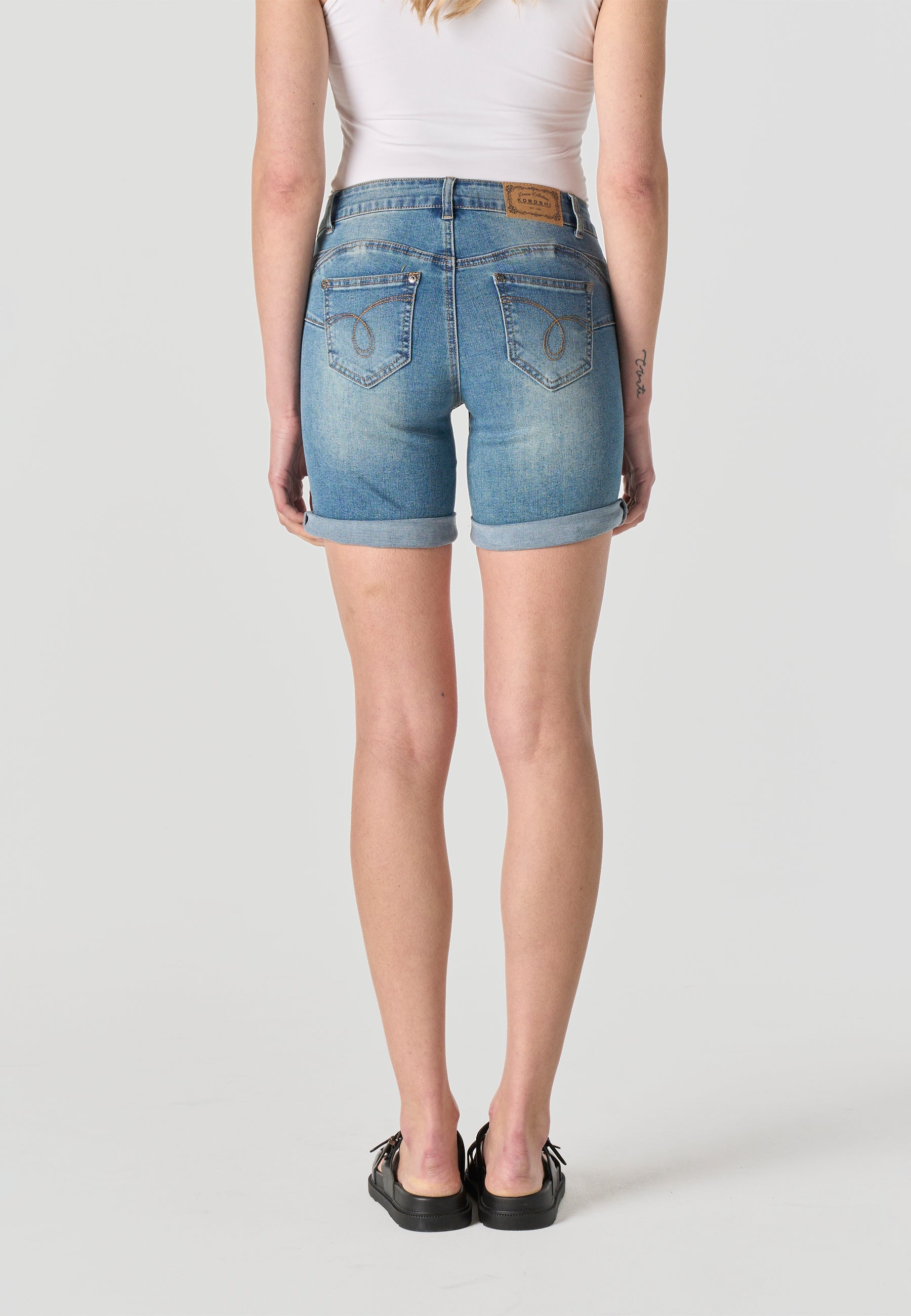 Pantalón Corto Mujer Vaquero Push-Up – Koroshi 2612PS58