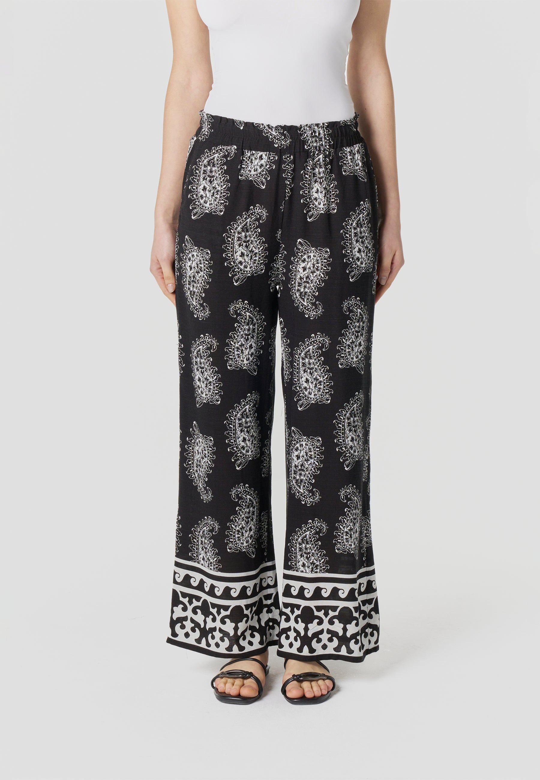 Pantalón Mujer Fluido Viscosa – Koroshi 2612PT90
