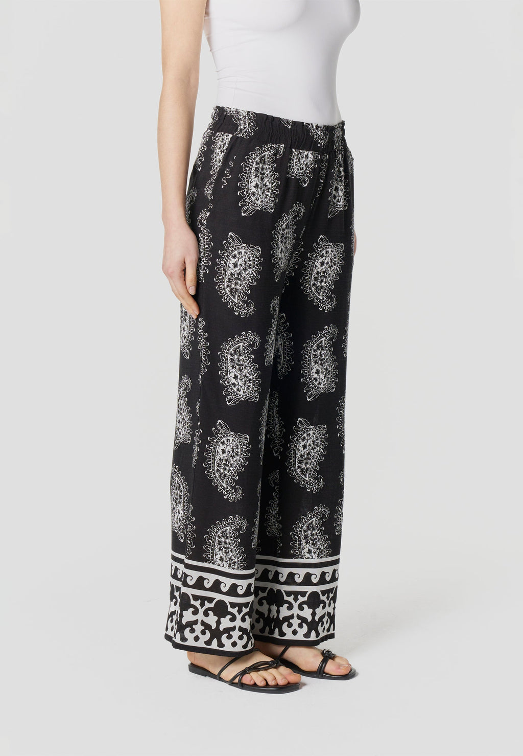 Pantalón Mujer Fluido Viscosa – Koroshi 2612PT90