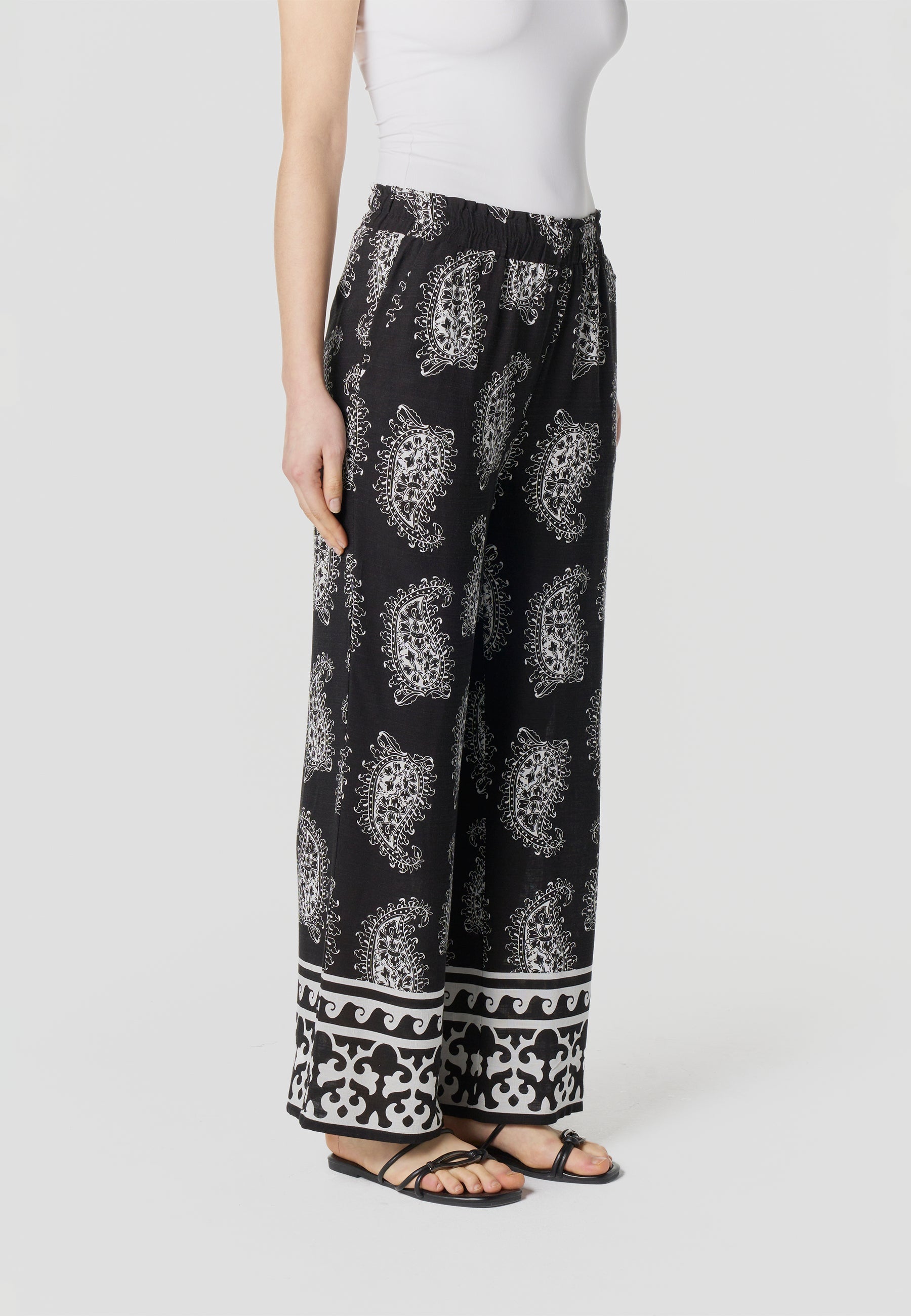 Pantalón Mujer Fluido Viscosa – Koroshi 2612PT90