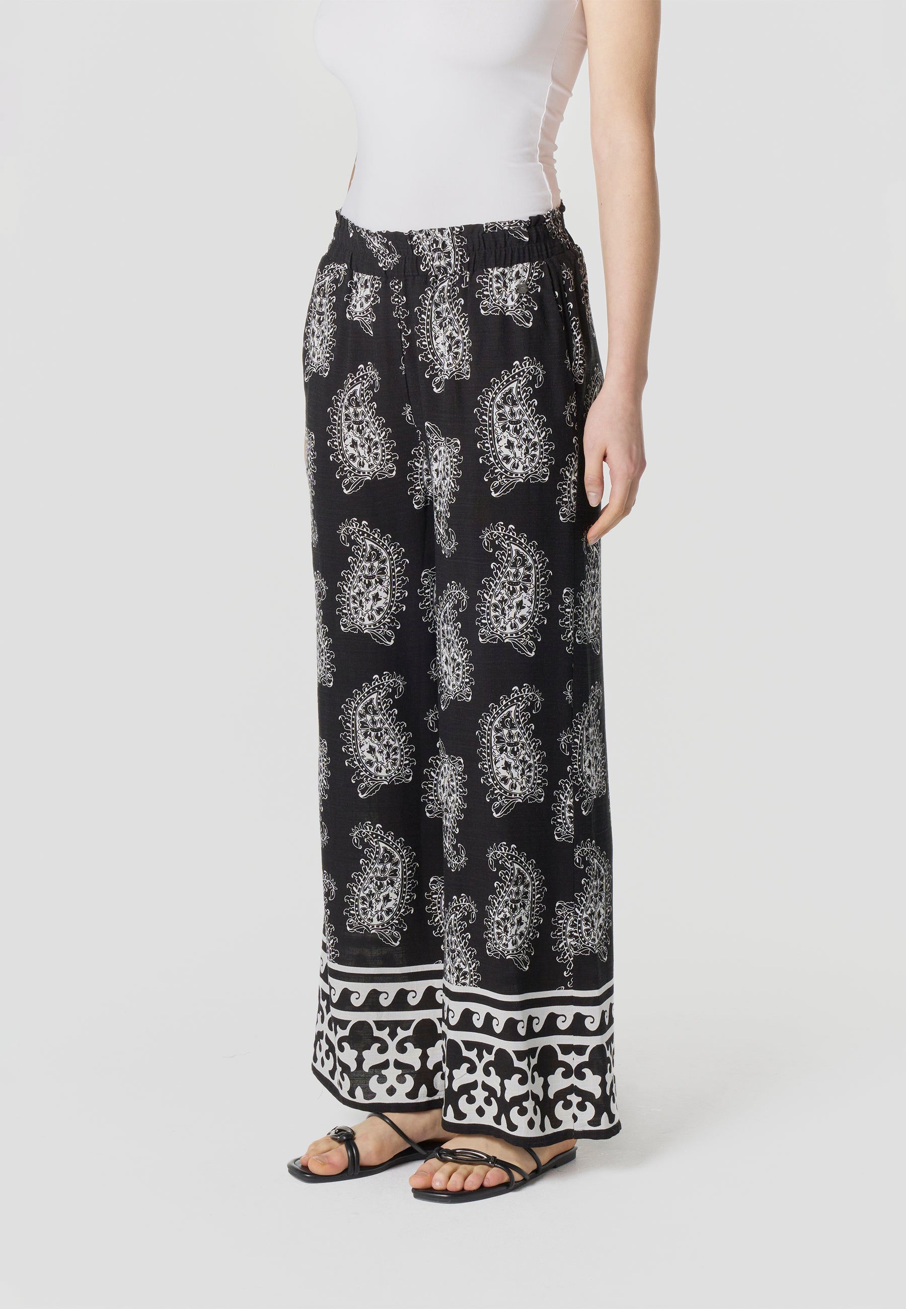 Pantalón Mujer Fluido Viscosa – Koroshi 2612PT90