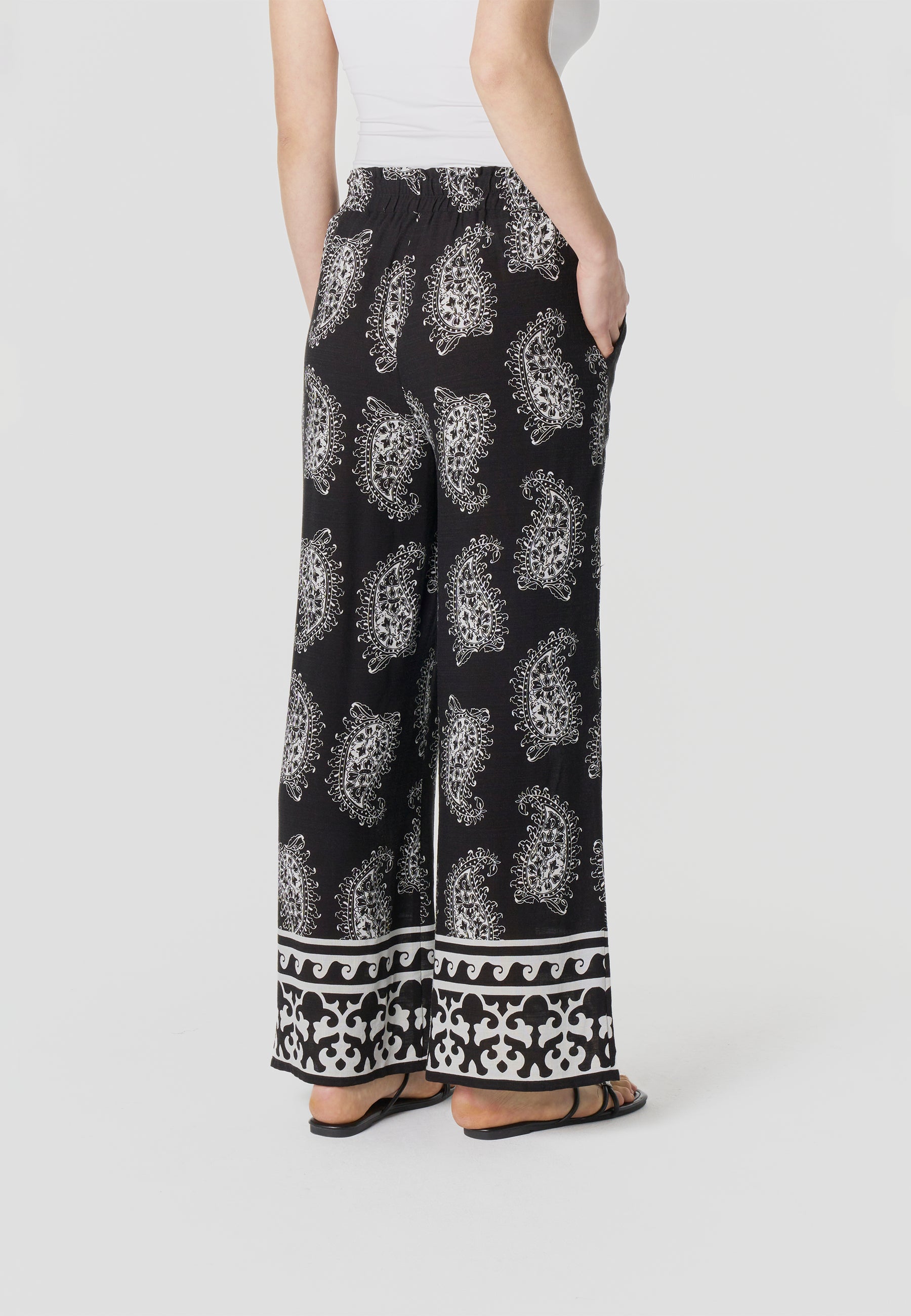 Pantalón Mujer Fluido Viscosa – Koroshi 2612PT90