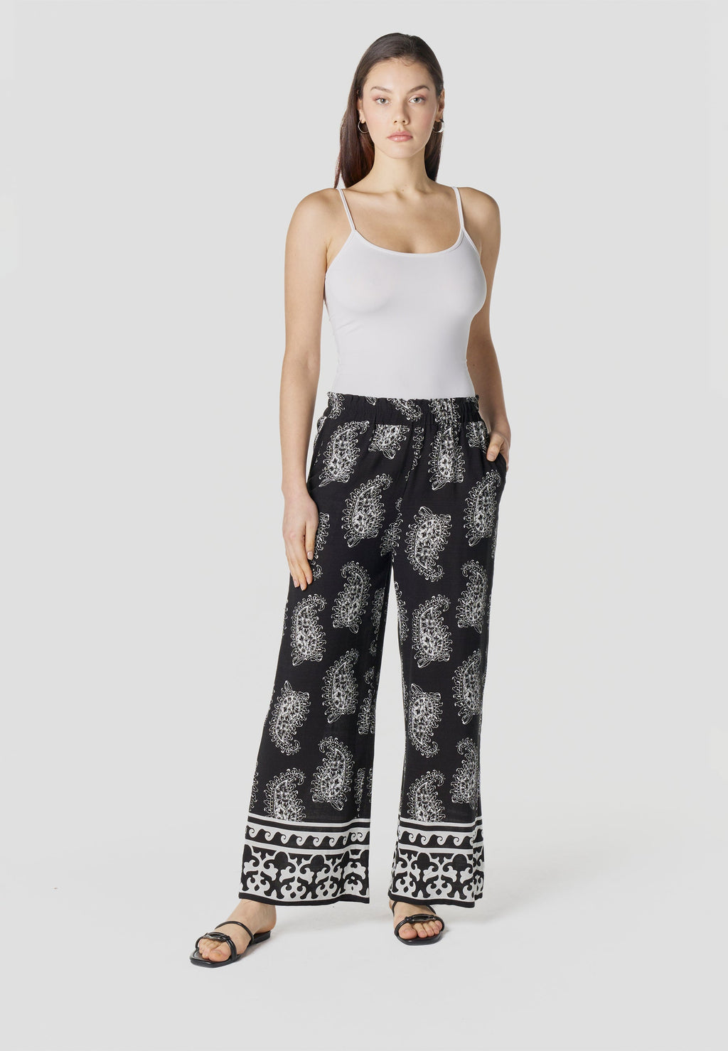 Pantalón Mujer Fluido Viscosa – Koroshi 2612PT90