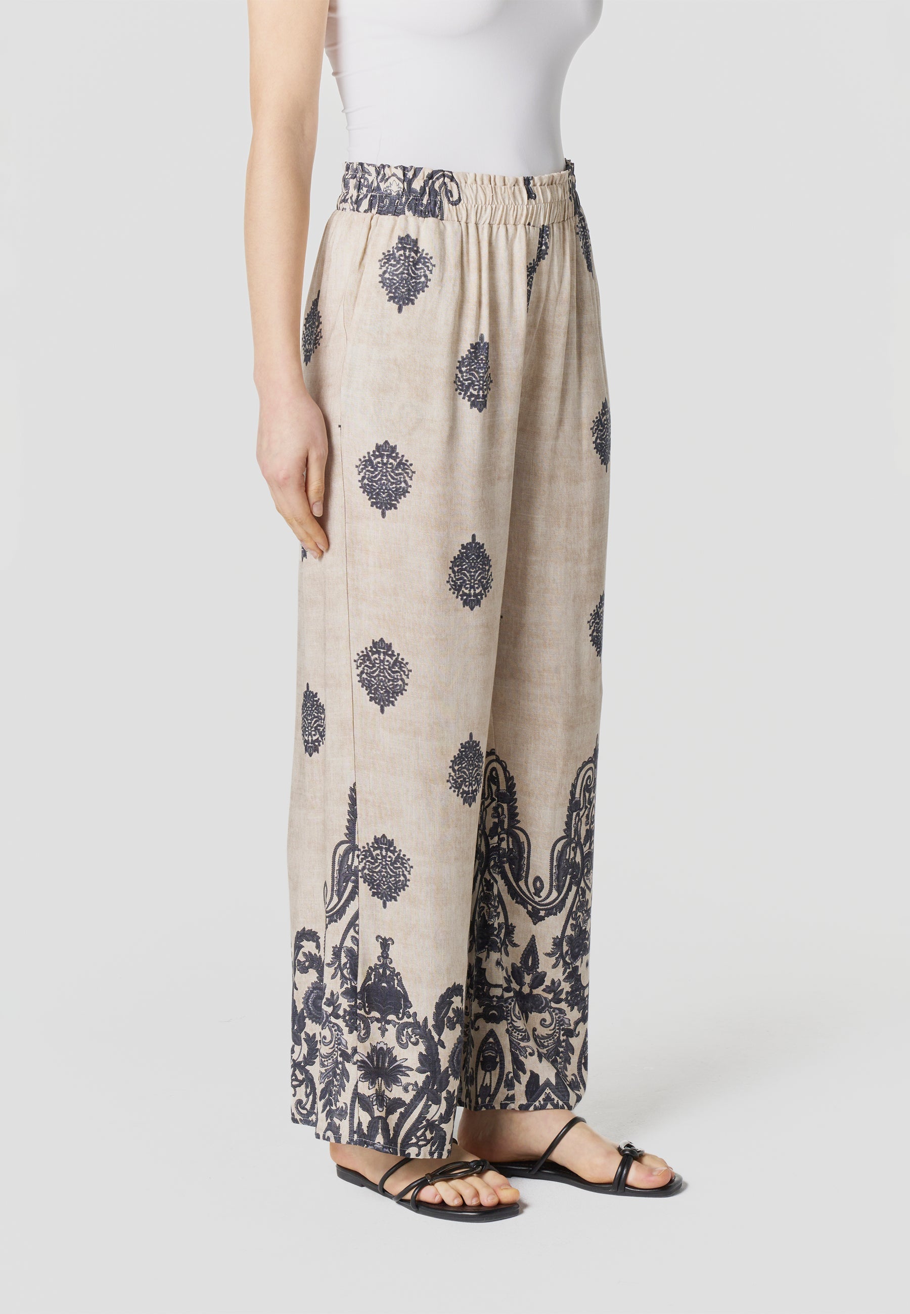 Pantalón Mujer Fluido Viscosa – Koroshi 2612PT90