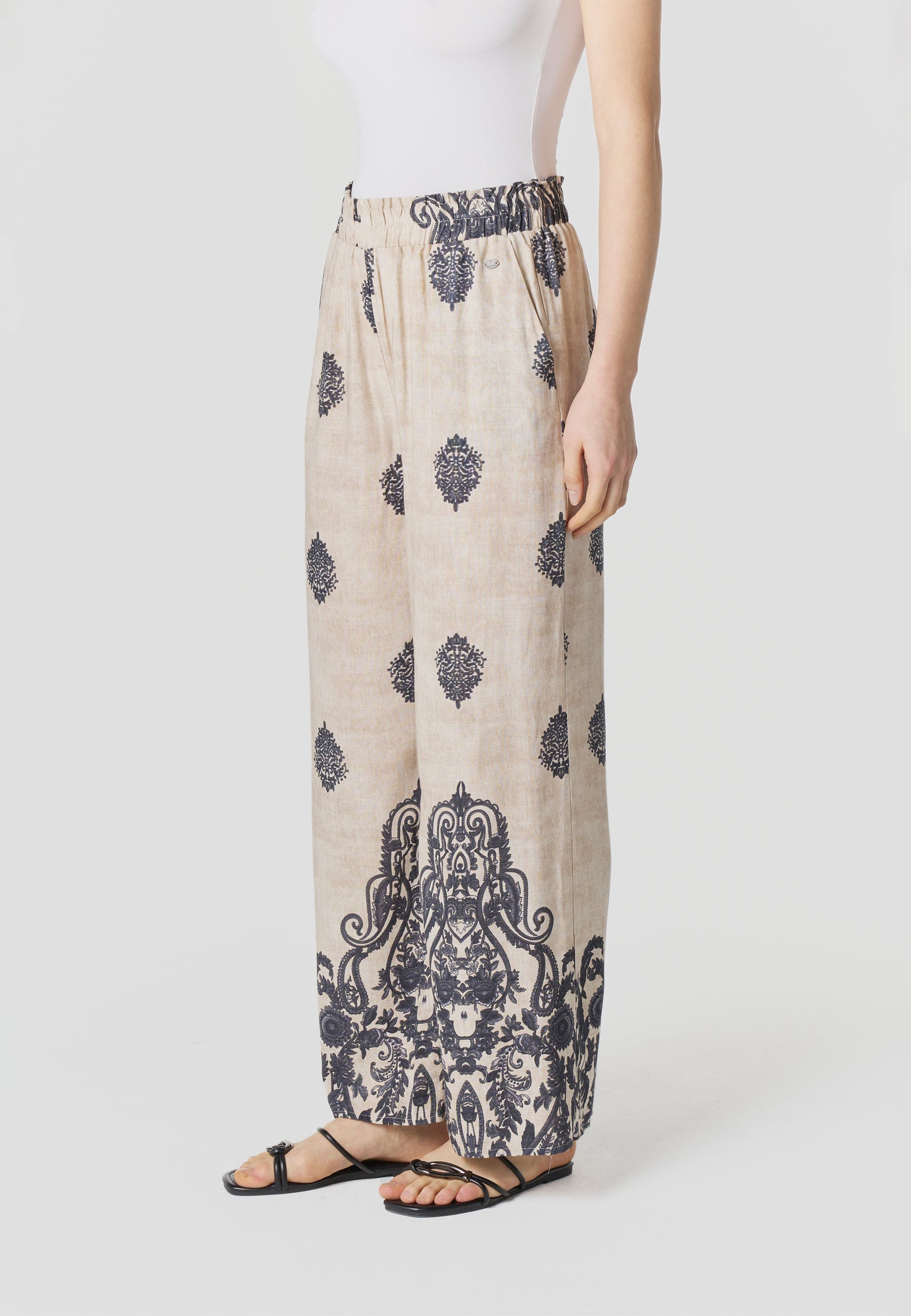 Pantalón Mujer Fluido Viscosa – Koroshi 2612PT90