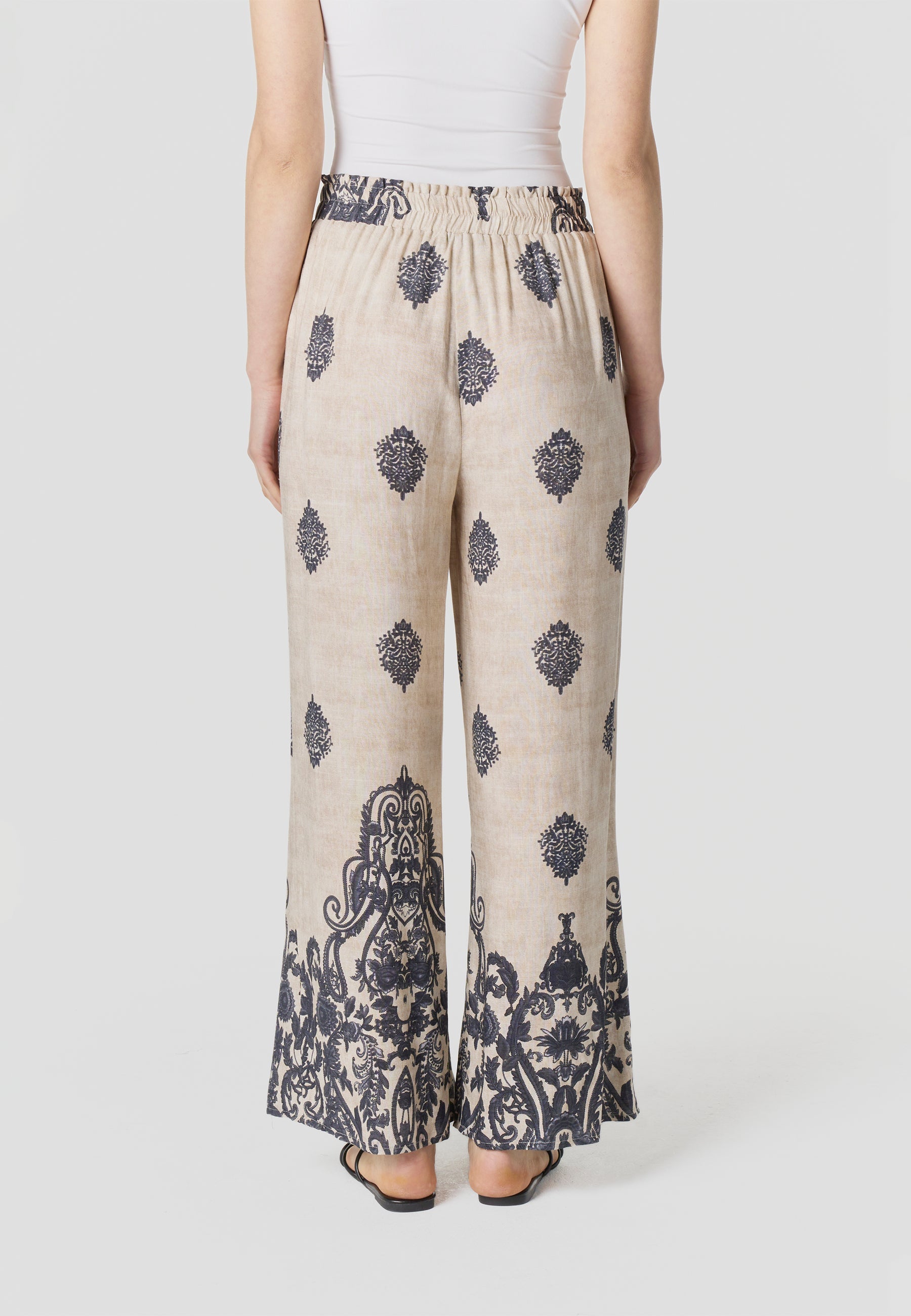 Pantalón Mujer Fluido Viscosa – Koroshi 2612PT90