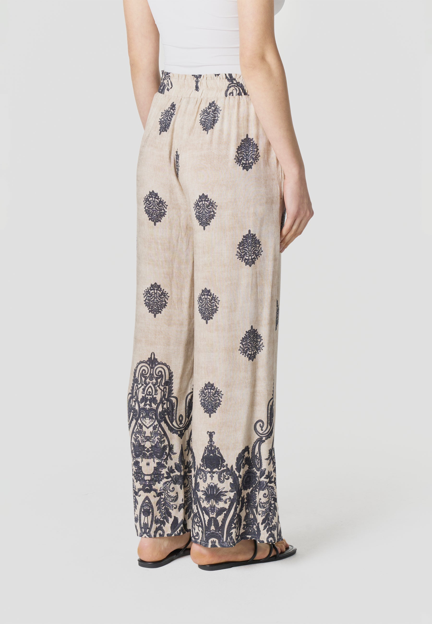 Pantalón Mujer Fluido Viscosa – Koroshi 2612PT90