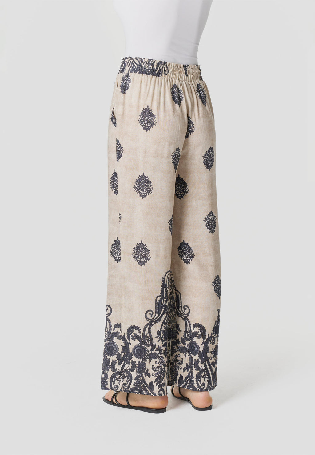 Pantalón Mujer Fluido Viscosa – Koroshi 2612PT90