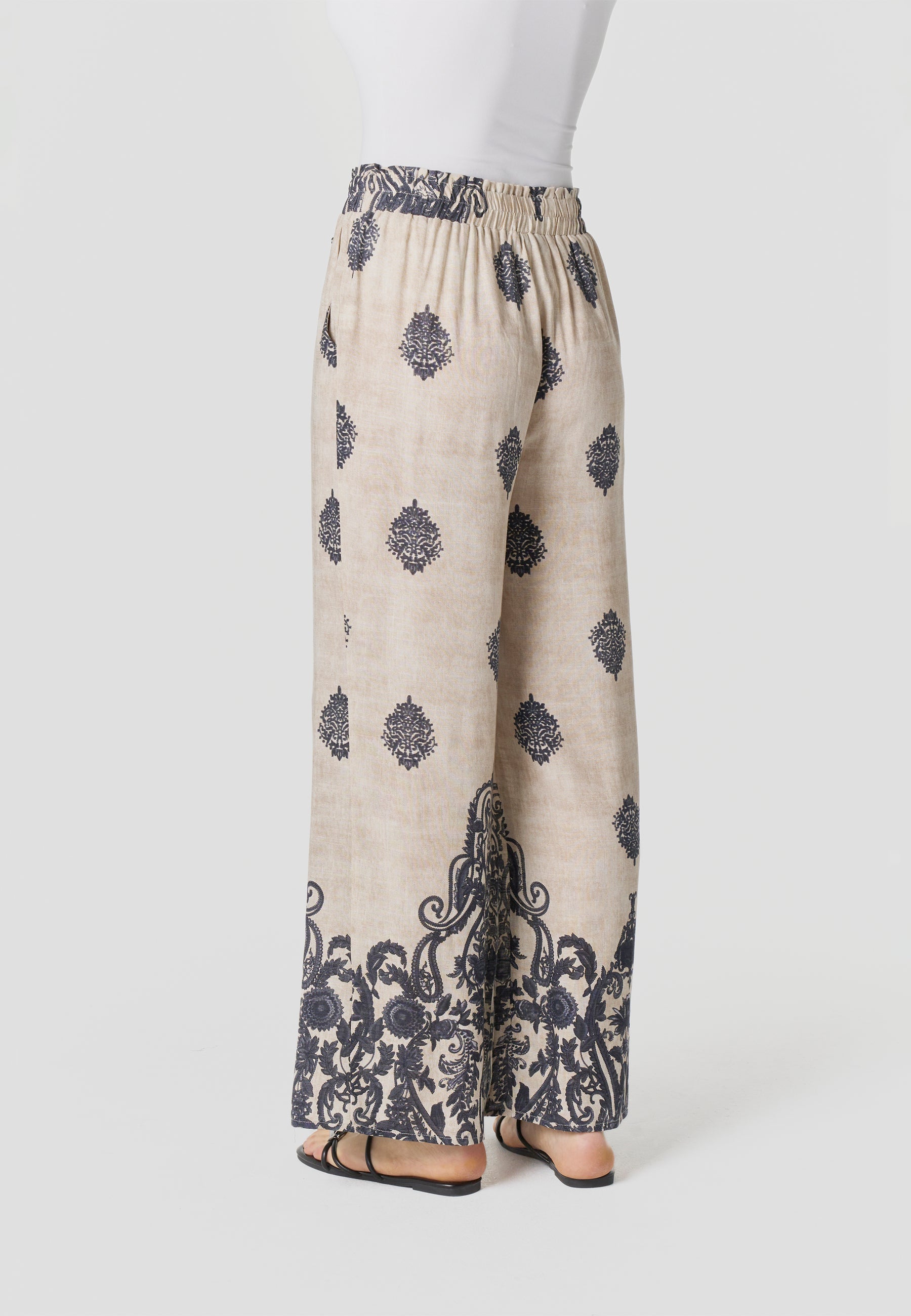 Pantalón Mujer Fluido Viscosa – Koroshi 2612PT90