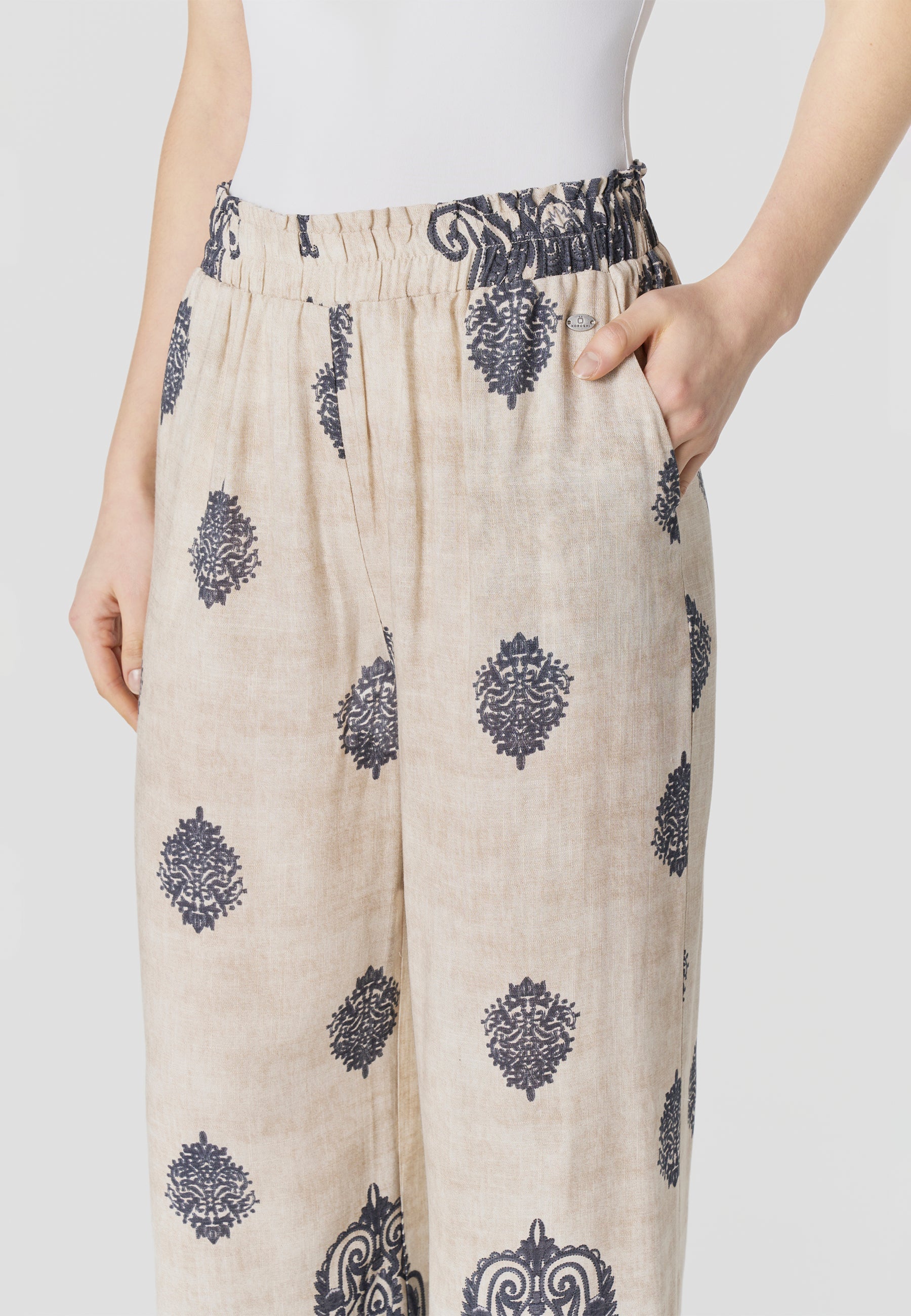 Pantalón Mujer Fluido Viscosa – Koroshi 2612PT90