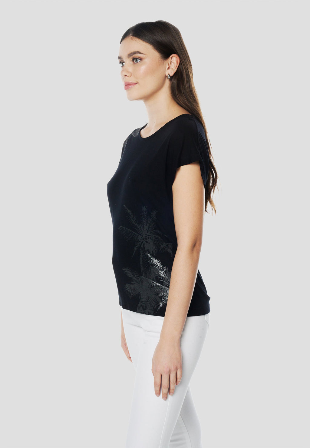 Camiseta Mujer Manga Corta Estampada – Koroshi 2612TP04