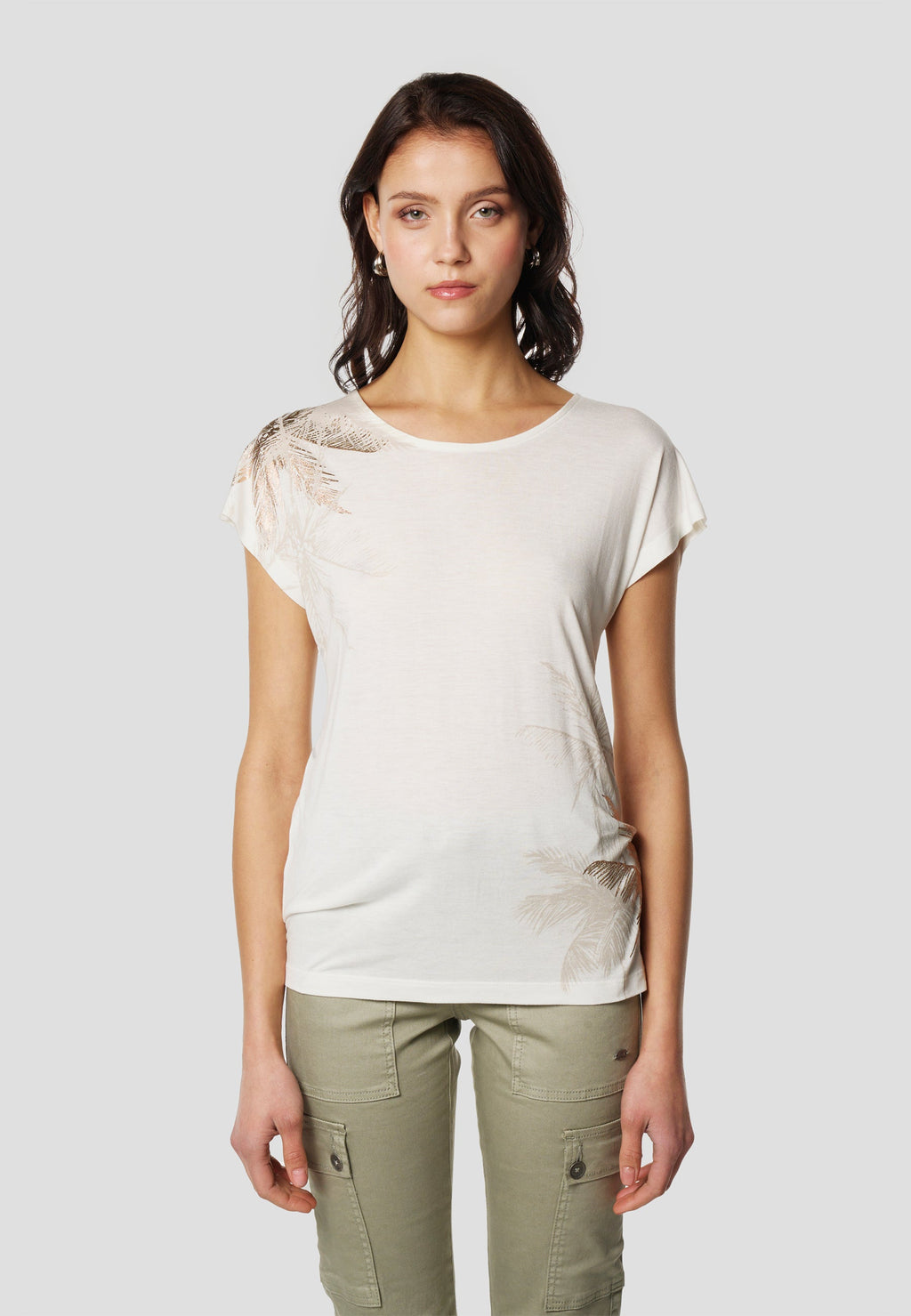 Camiseta Mujer Manga Corta Estampada – Koroshi 2612TP04